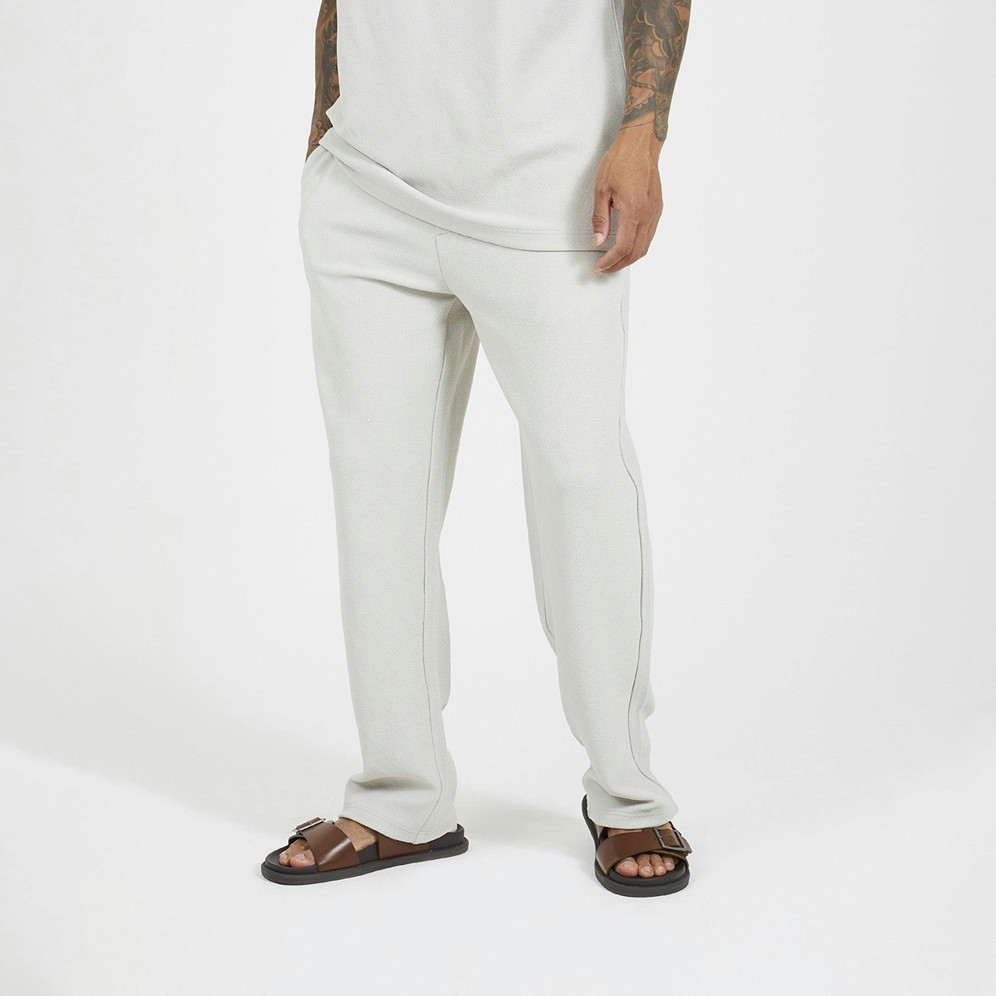 Brave Soul Straight Leg Joggers - Taupe - Taupe - M