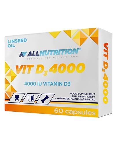 Allnutrition Vit D3 4000, 4000 Iu - 60 Caps