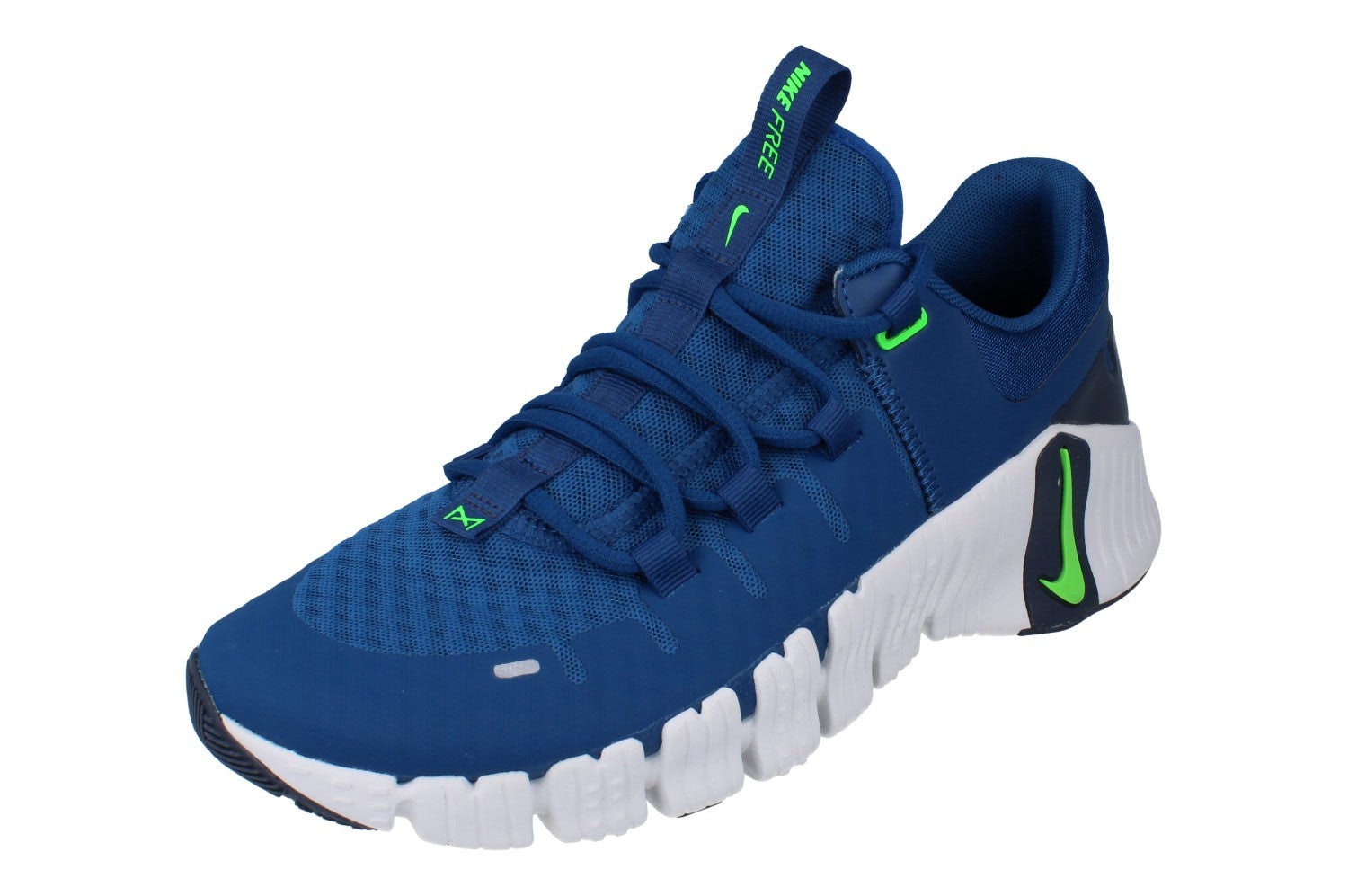 Nike Men's Blue/Green Free Metcon 5 Trainers Dv3949 401 - Uk 10 | Us 11 | Eu 45