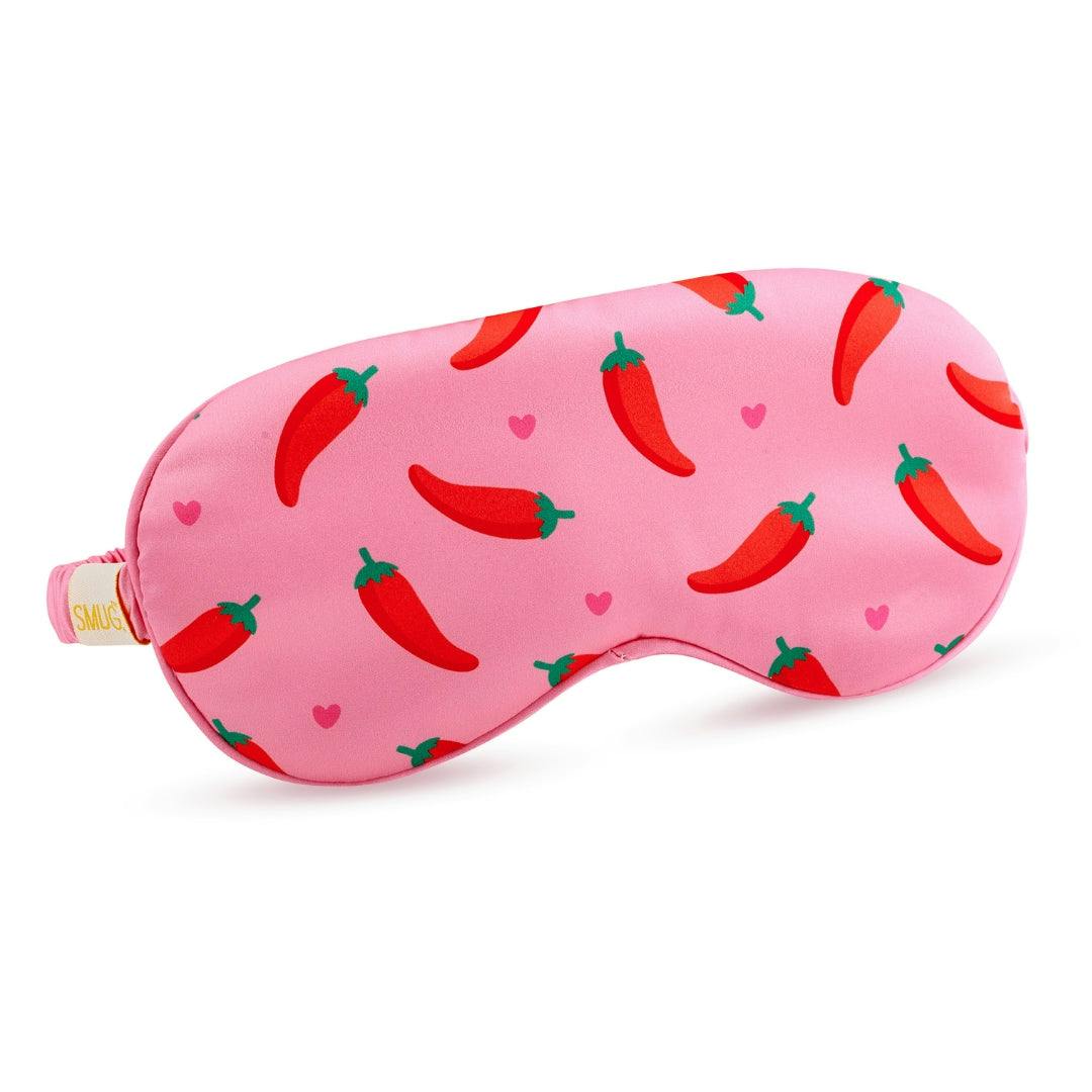 Smug Women's Pink Satin Sleep Mask In - Image 2