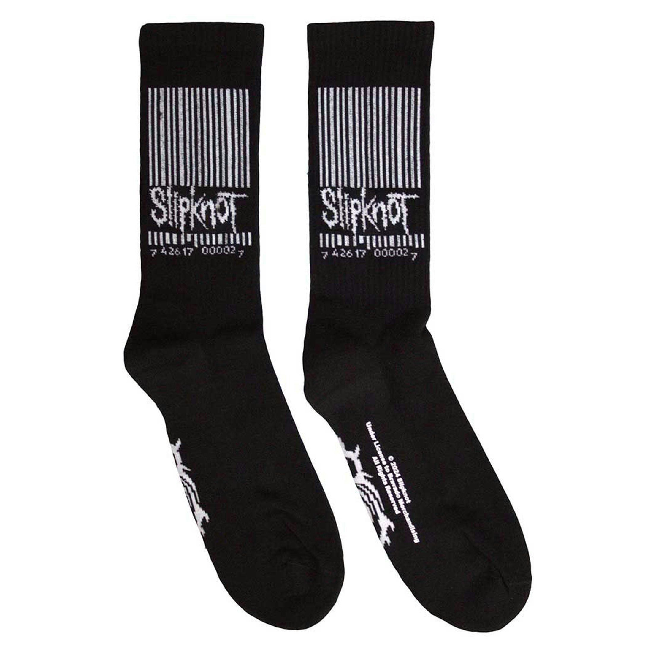 Paradiso Clothing Slipknot Barcode And Tribal S Terry Socks
