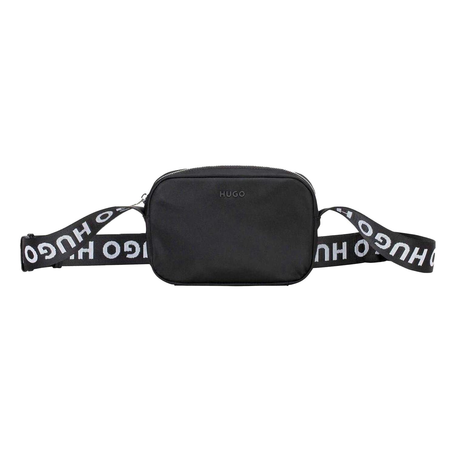 Hugo Black Crossbody Bag - One Size - 100% Mixed