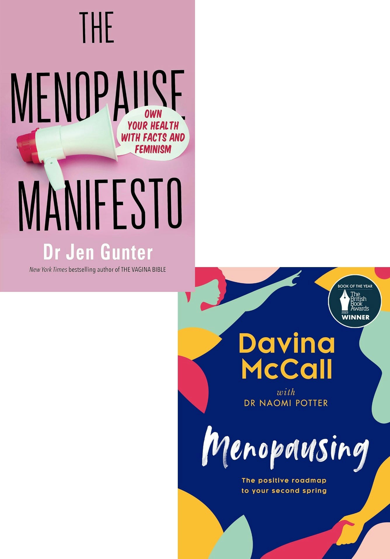 Various Publishers The Menopause Manifesto, Menopausing(Hb) 2 Books Collection Set