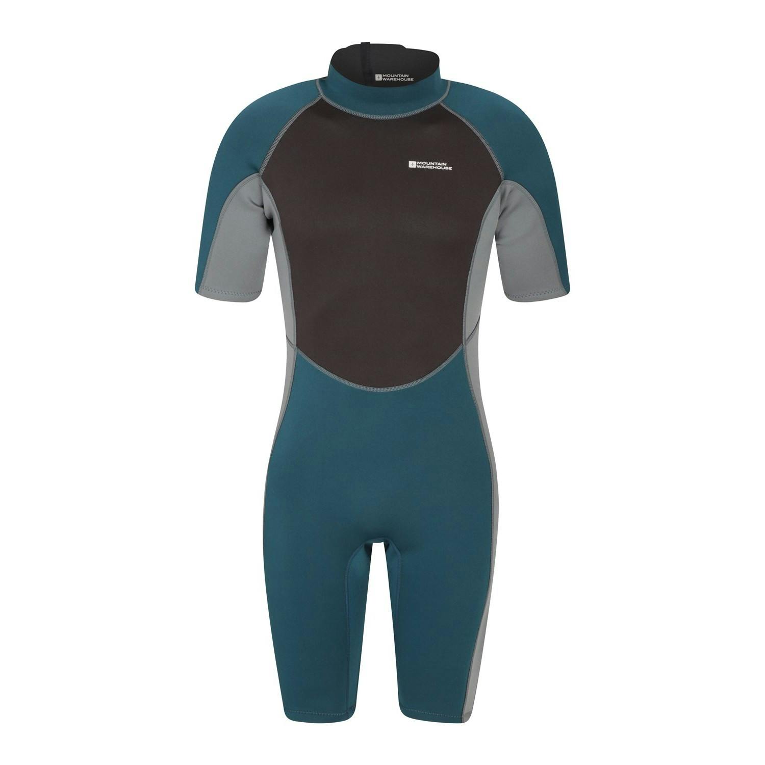 Mountain Warehouse Men's Dark/Grey Shorty Wetsuit - S-M