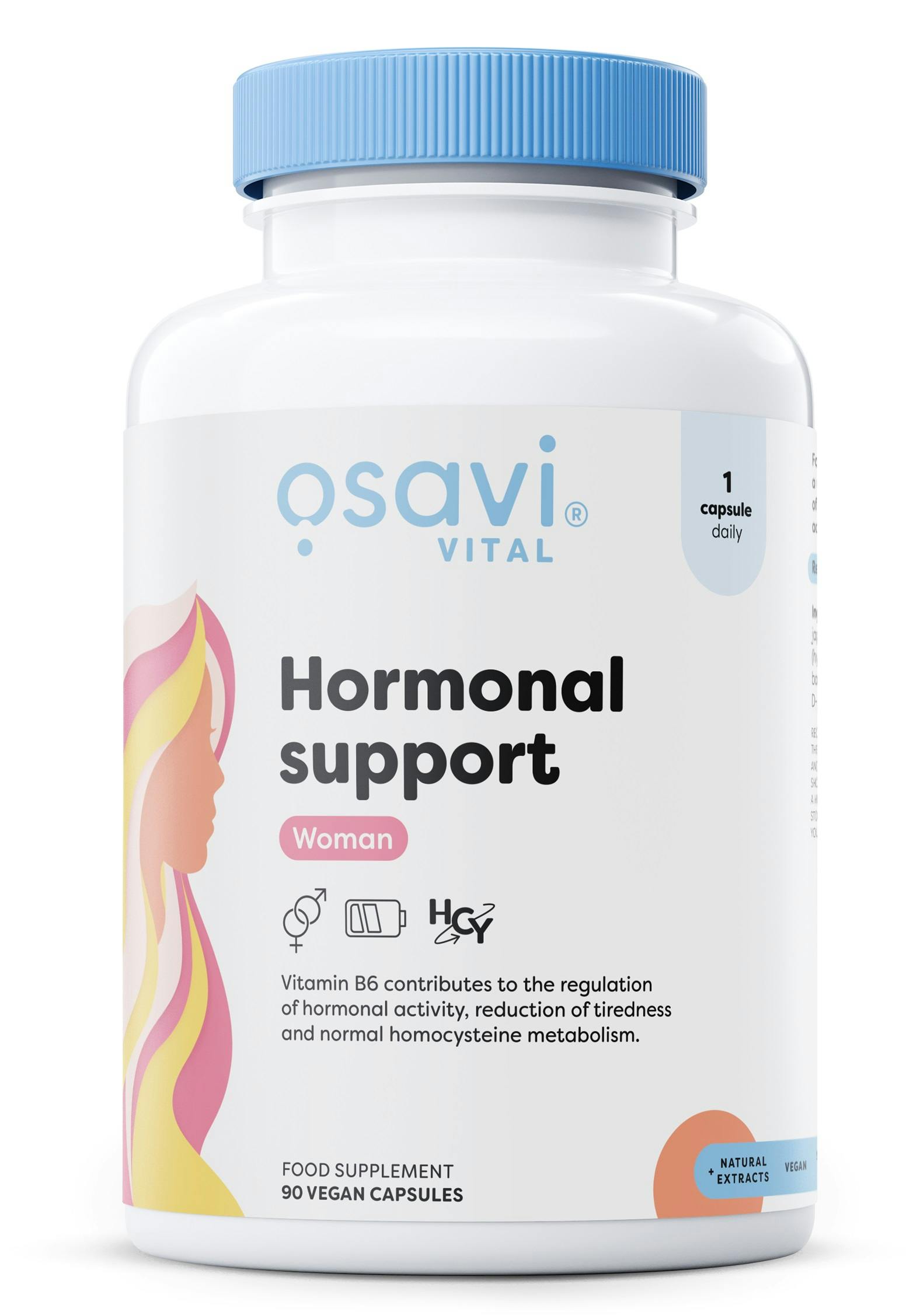 Osavi Hormonal Support Woman - 90 Vegan Caps