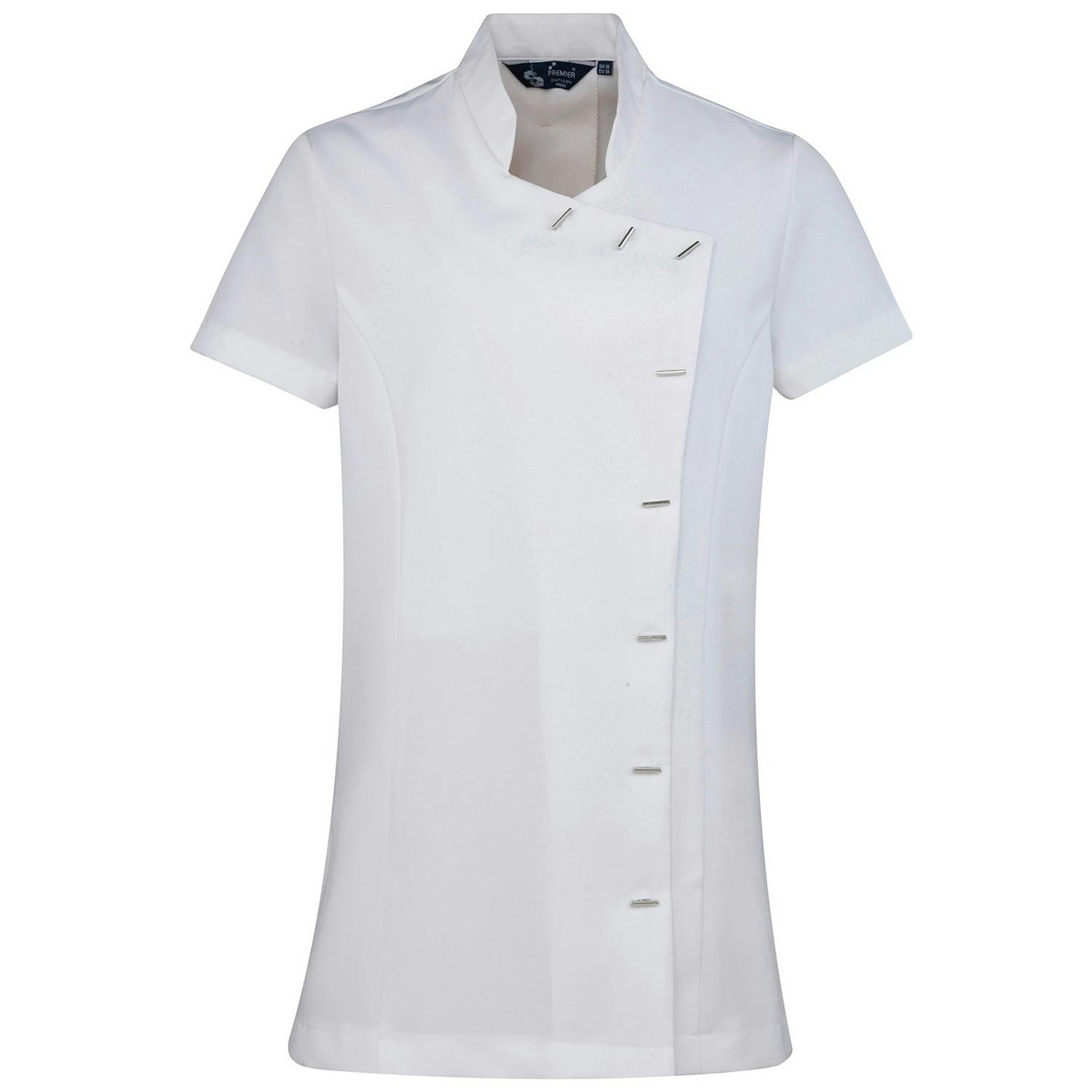 Premier Women's White Orchid Short-Sleeved Tunic In | Size: 24 - Image 3