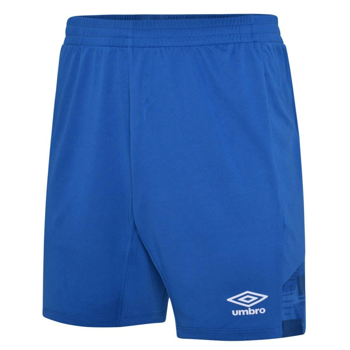 Umbro Men's Blue Vier Shorts - Royal - Xxl - Royal - 100% Polyester