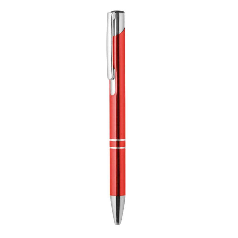 Midocean Red Bern Ballpoint Pen - 13.5Cm X 1Cm