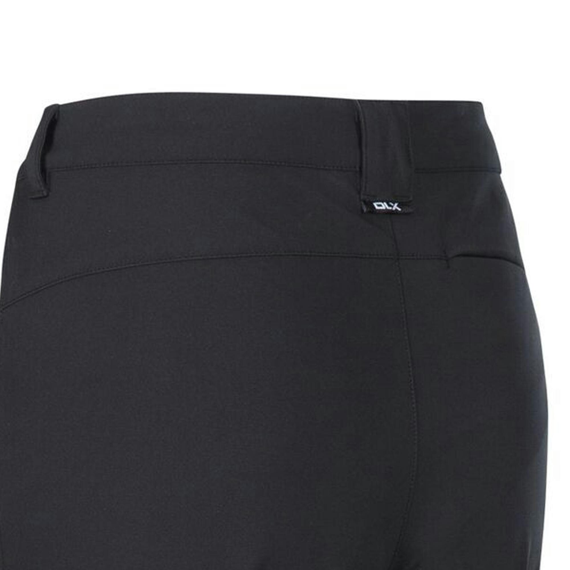Trespass Women's Black Peak Dlx Hiking Trousers - Xxs - 92% Polyester/8% Elastane Tpu Membrane