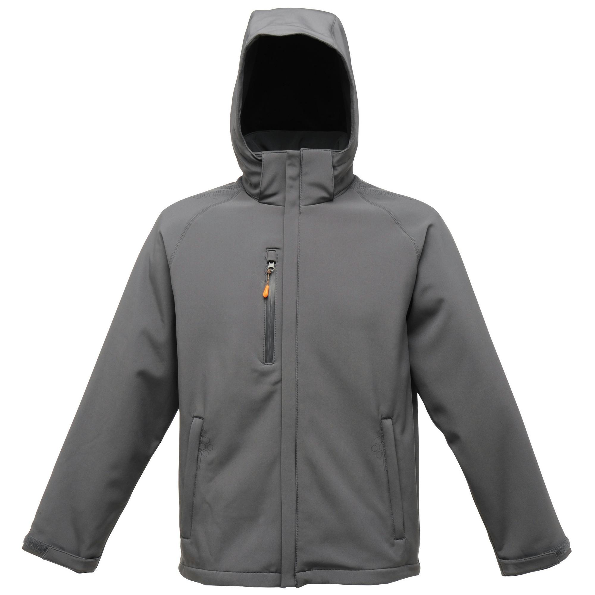 Regatta - Men's - Softshell Jacket - Water Repellent - Grey - Large - Image 3