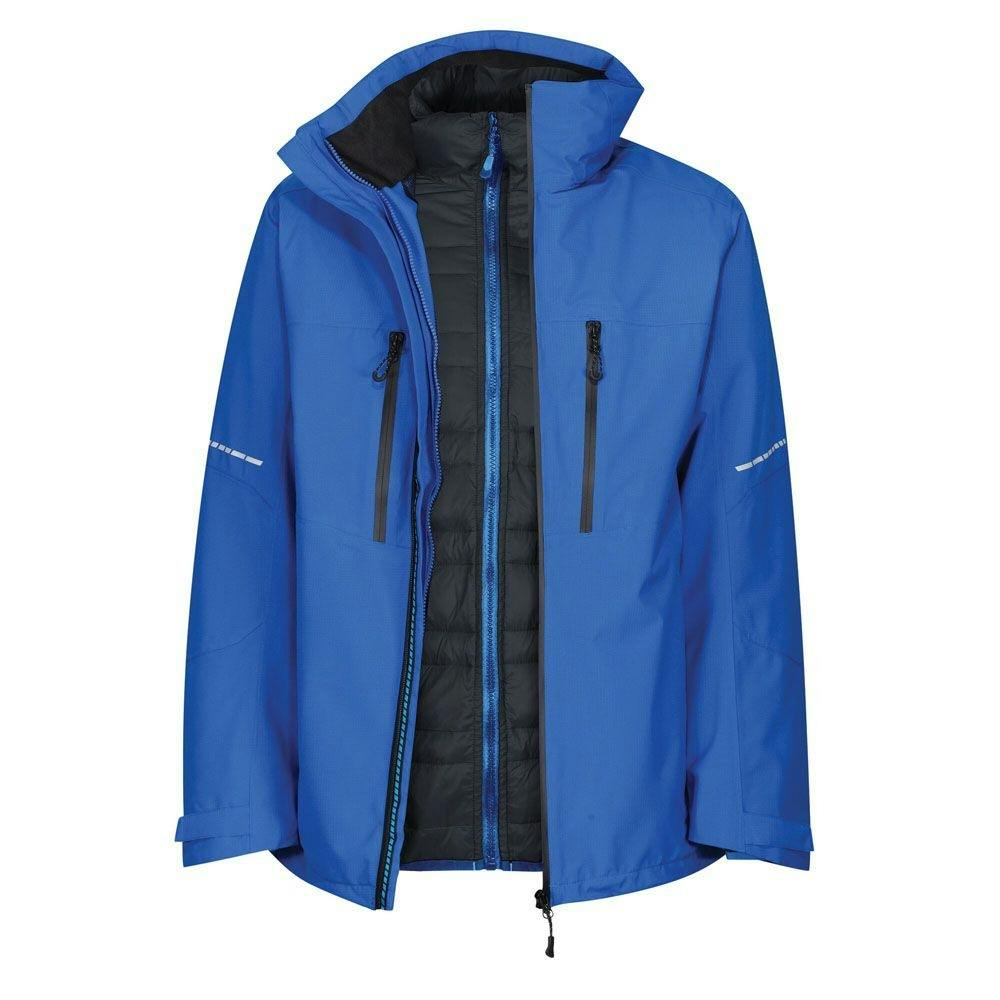 Regatta Men's Blue/Black Professional Jacket - Oxford - 3XL - Oxford - 100% Polyester