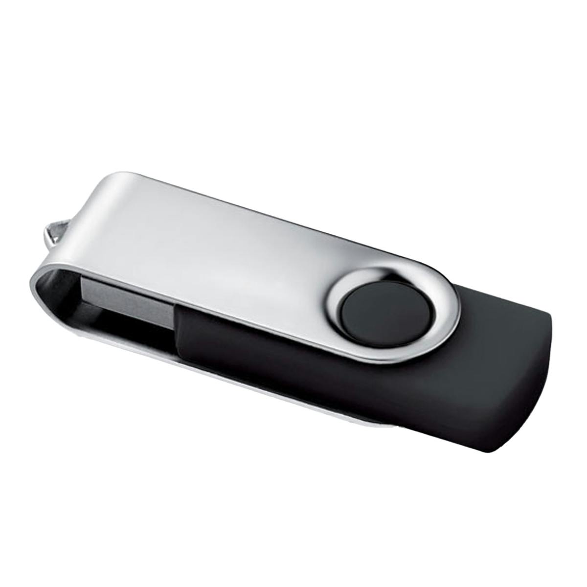 Midocean Black Techmate Pendrive 16Gb Usb Flash Drive - One Size