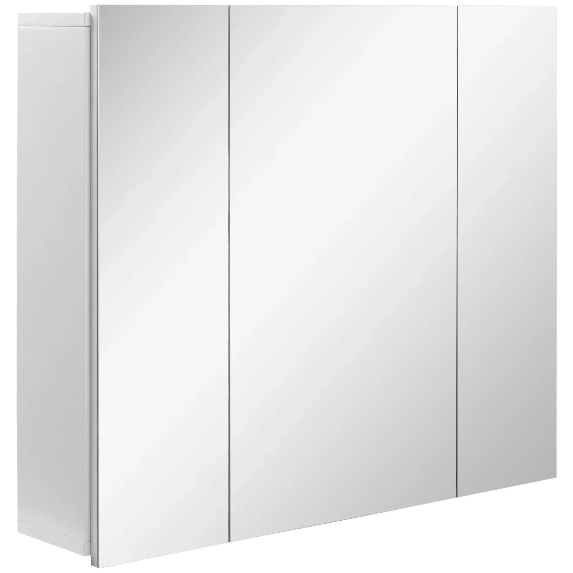 Bobobiy White Wall Mounted Mirror Cabinet - Image 6