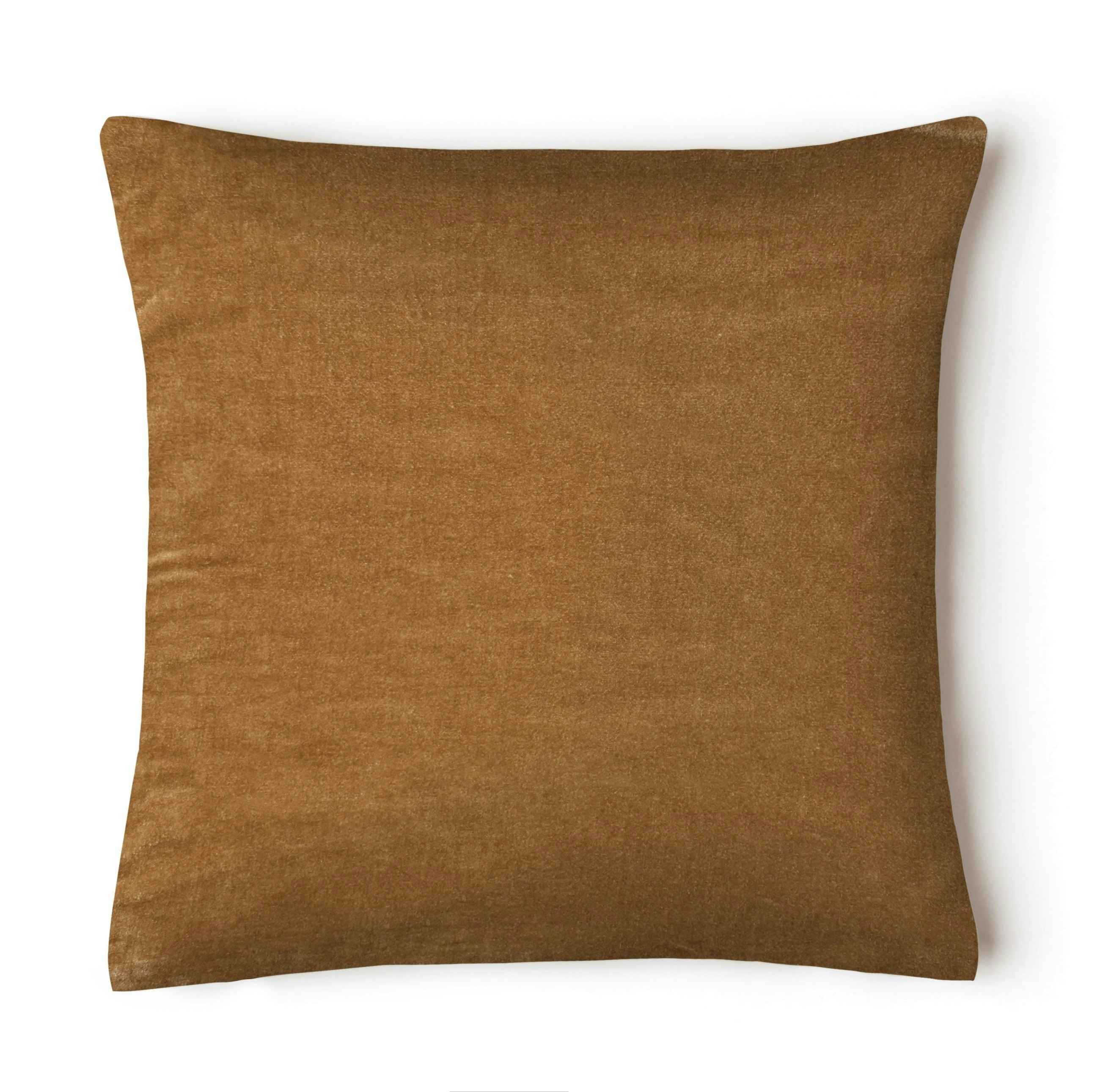 Intimates Plain Velvet Soft Cushion - 43Cm X 43Cm - Latte