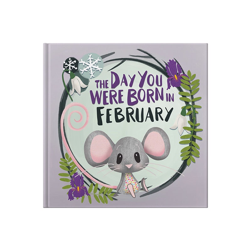 From You To Me The Day You Were Born In February Newborn Gift Book