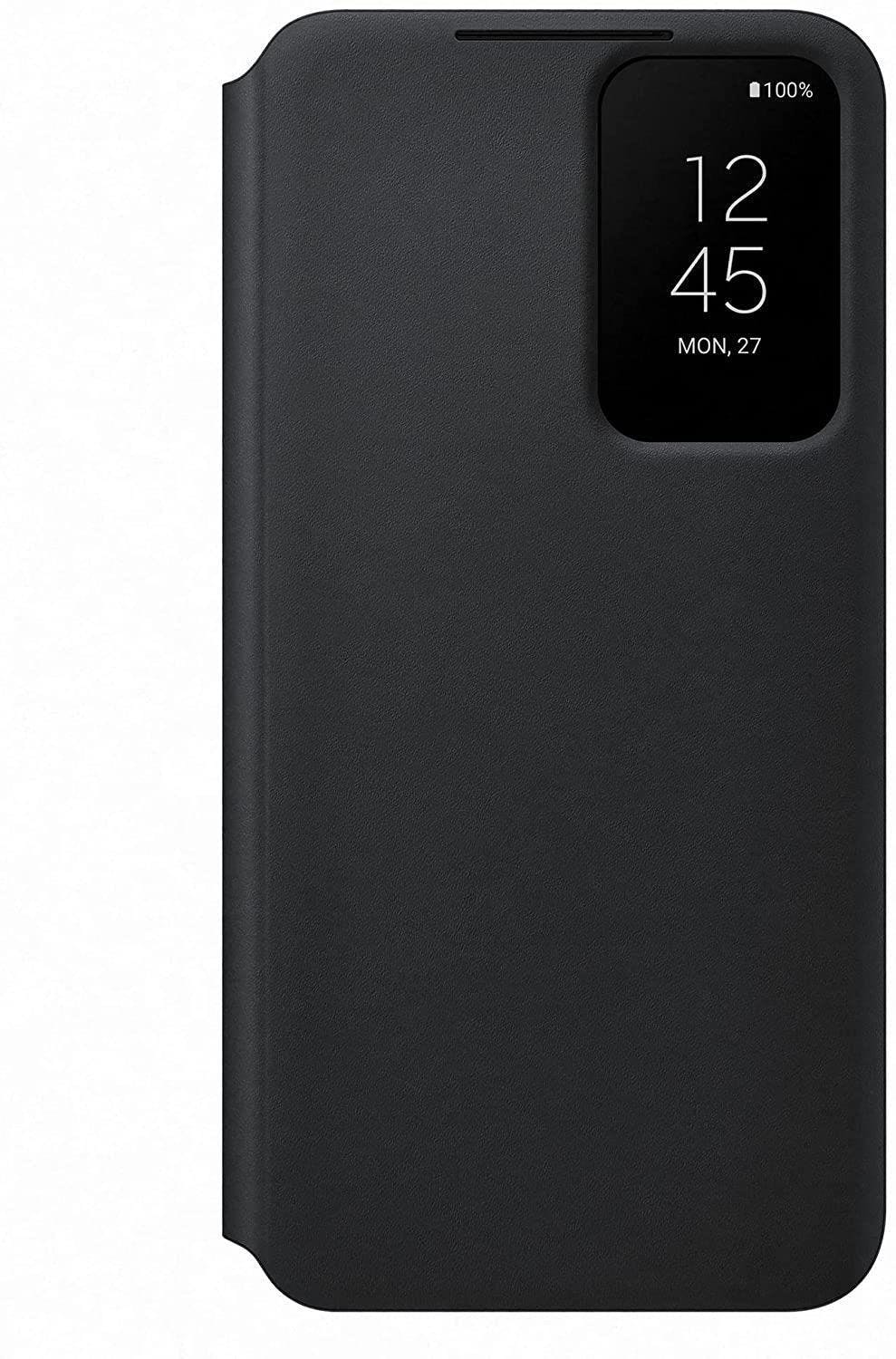 Samsung Black Galaxy S22 Plus Smart Clear View Cover - Ef-Zs906cbegew