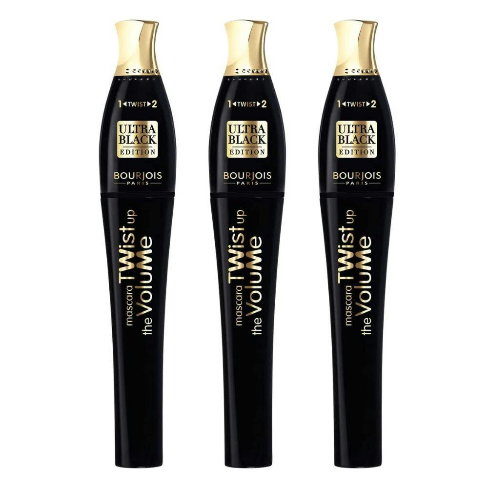 Bourjois Black Twist Up The Volume Mascara 2-In-1 Brush Ultra No. 001, 8 Ml - Image 6