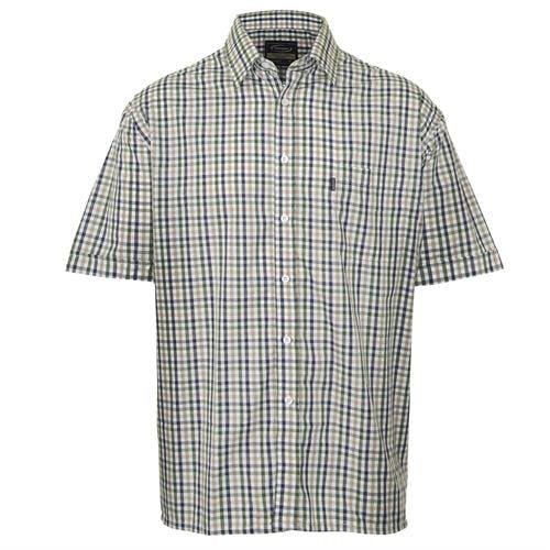 Coolandnew Men's Green Champion Short Sleeve Doncaster Shirt - 3XL