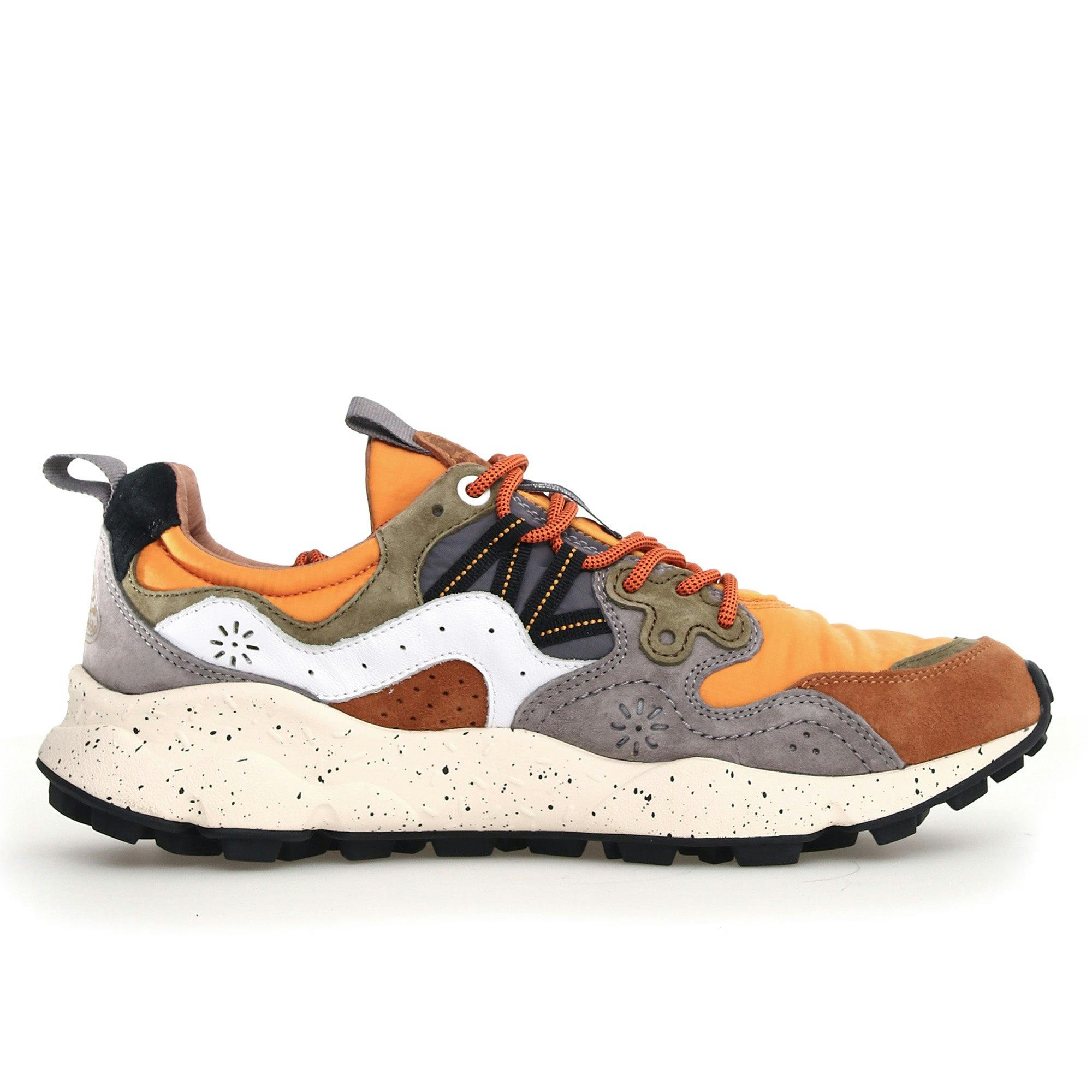 Flower Mountain Men's Brown Yamano 3 Trainers - Warm /Mustard - Eu 41