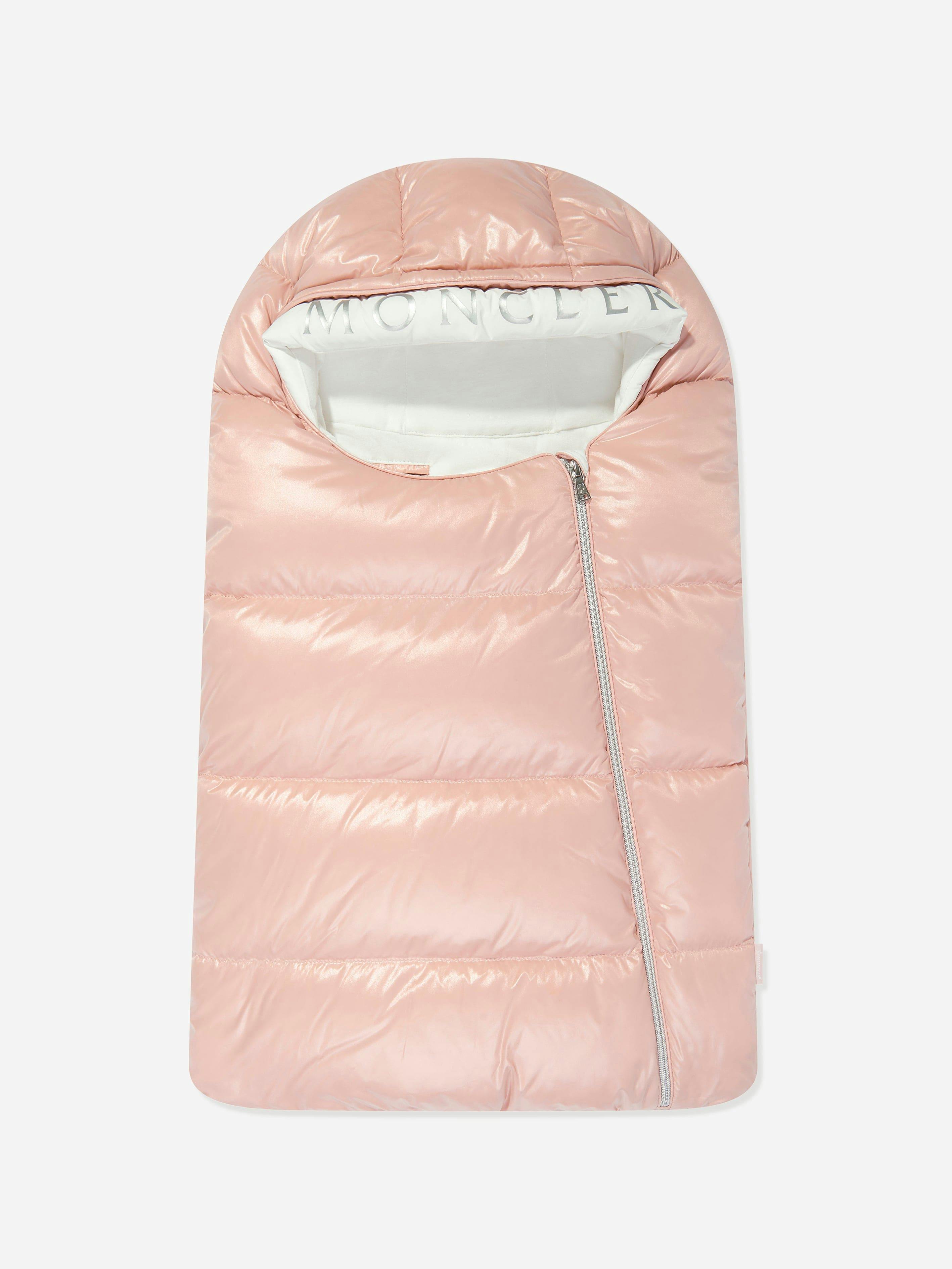 Moncler Enfant Women's Pink Baby Girls Down Padded Nest In - 6 - 9 Mths