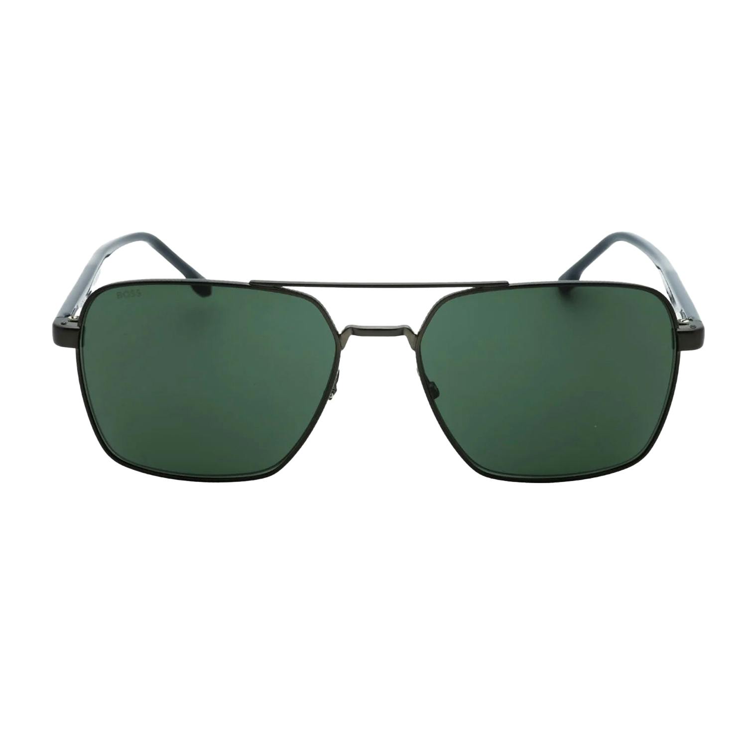 Hugo Boss Men's Black Ruthenium Sunglasses - One Size - 100% Mixed