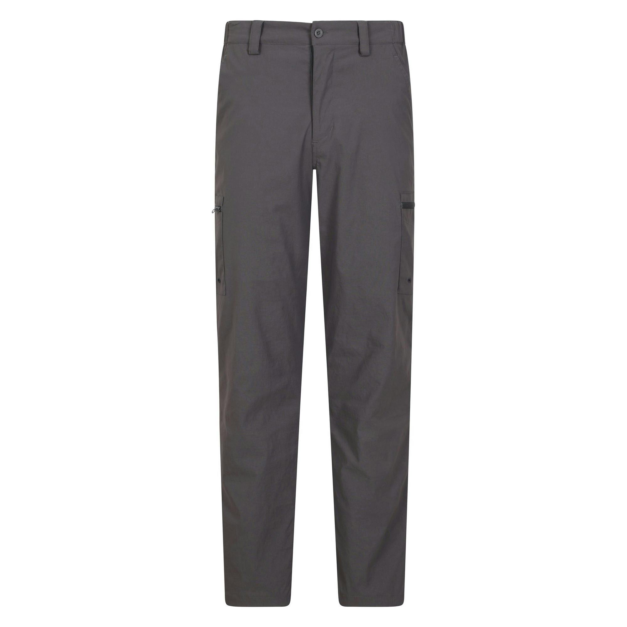 Mountain Warehouse Men's Dark/Grey Trek Stretch Winter Trousers - 28R - 94% Polyamide/6% Elastane