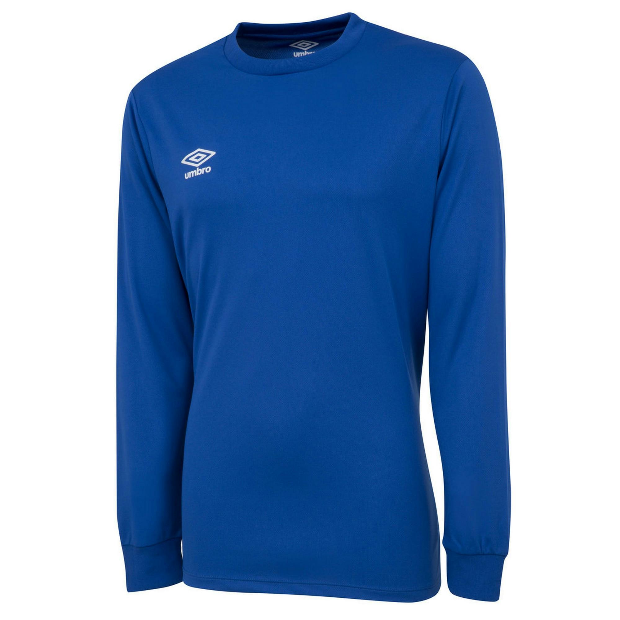 Umbro Blue Childrens/Kids Club Long-Sleeved Jersey - Royal - 11-12 Years - Royal - 100% Polyester