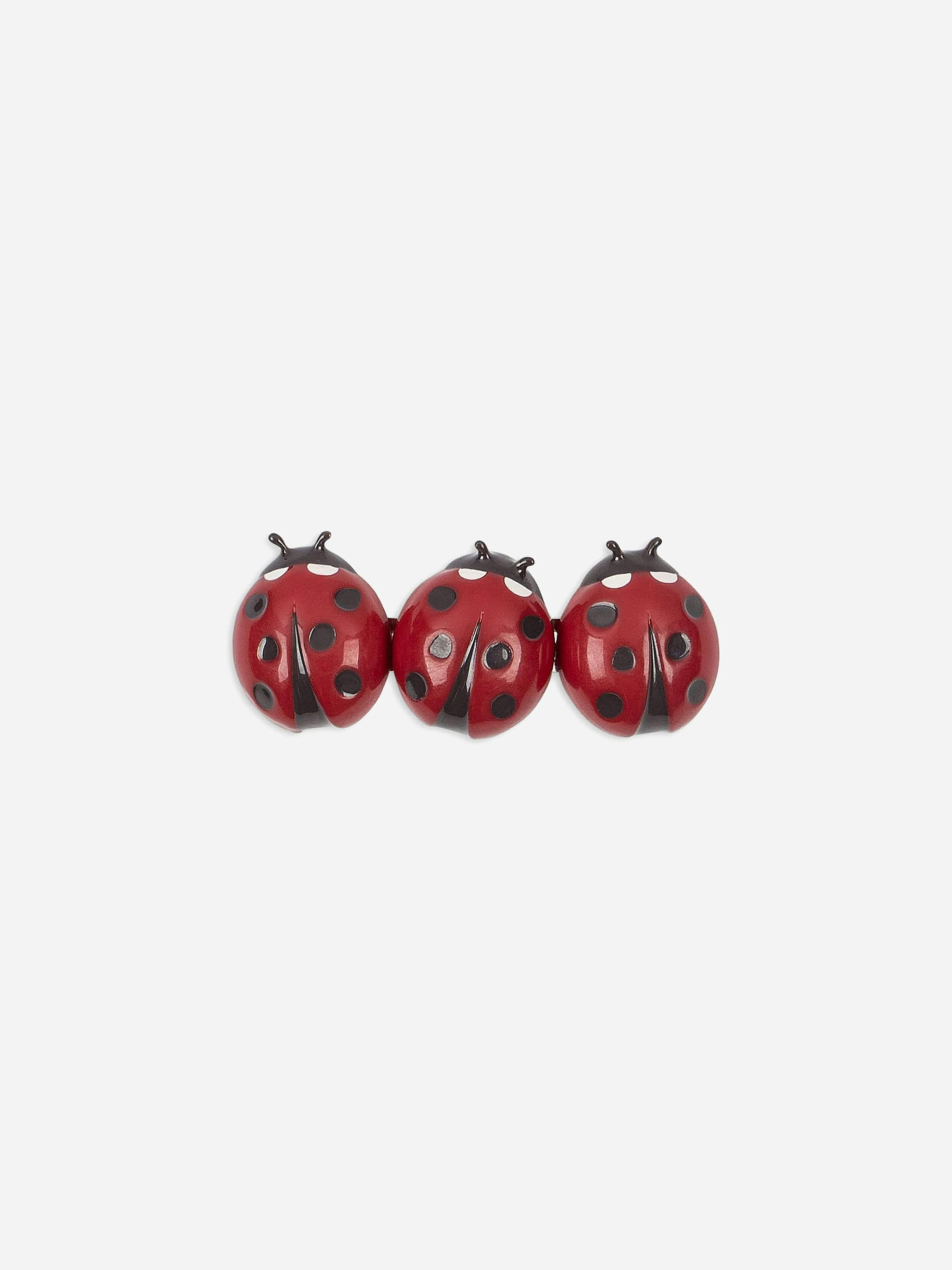 Konges Slojd Girls Red Konges Sløjd Ladybug Hair Clip In - One Size