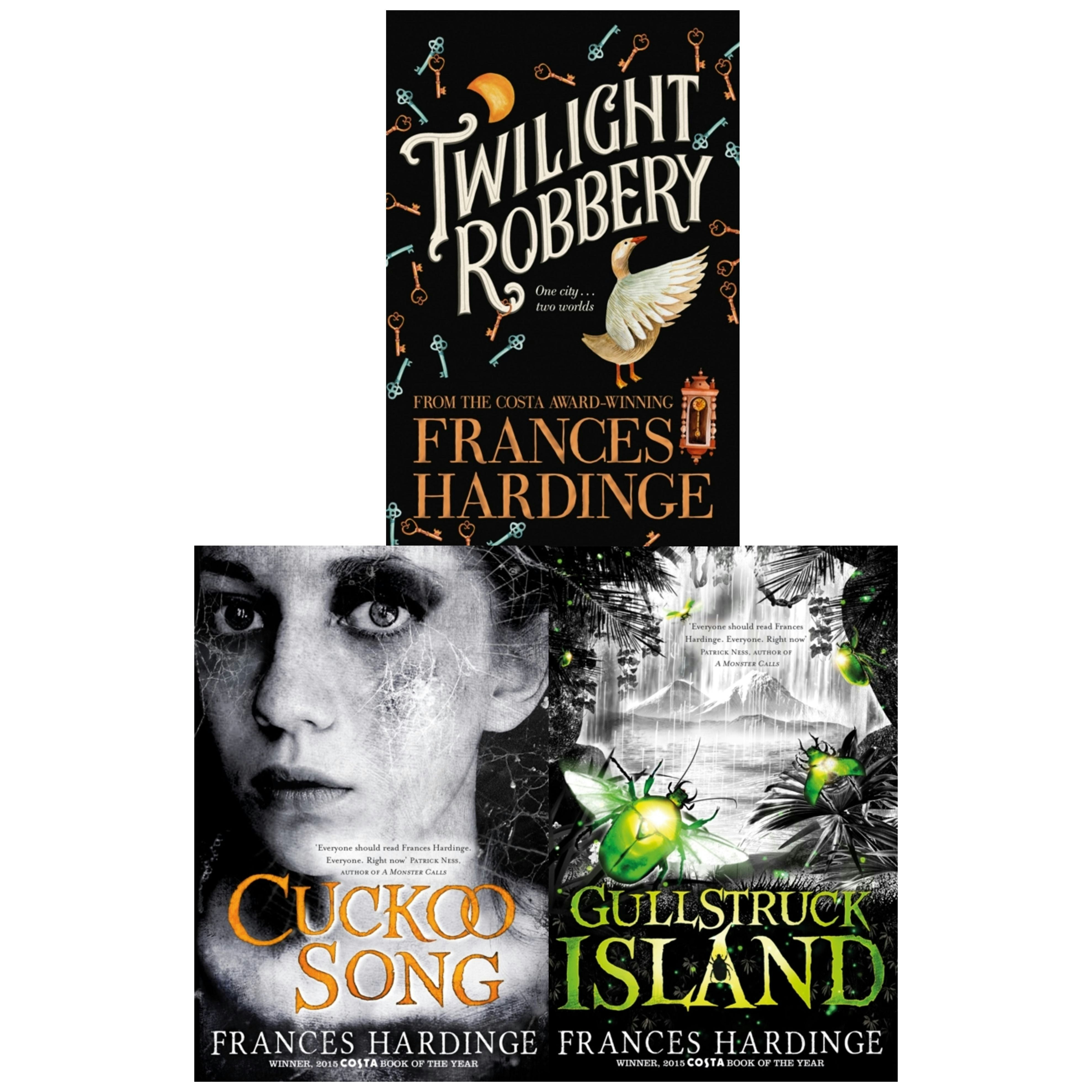 Macmillan Frances Hardinge Collection 3 Books Set - Cuckoo Song, Twilight Robbery And Gullstruck Island