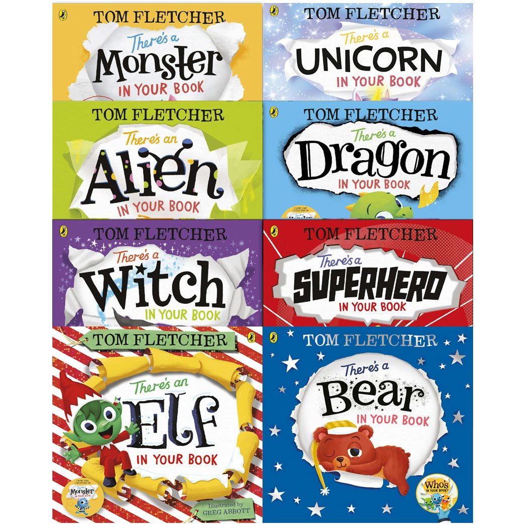 Puffin Tom Fletcher There's A Series Books Collection Set Size 8
