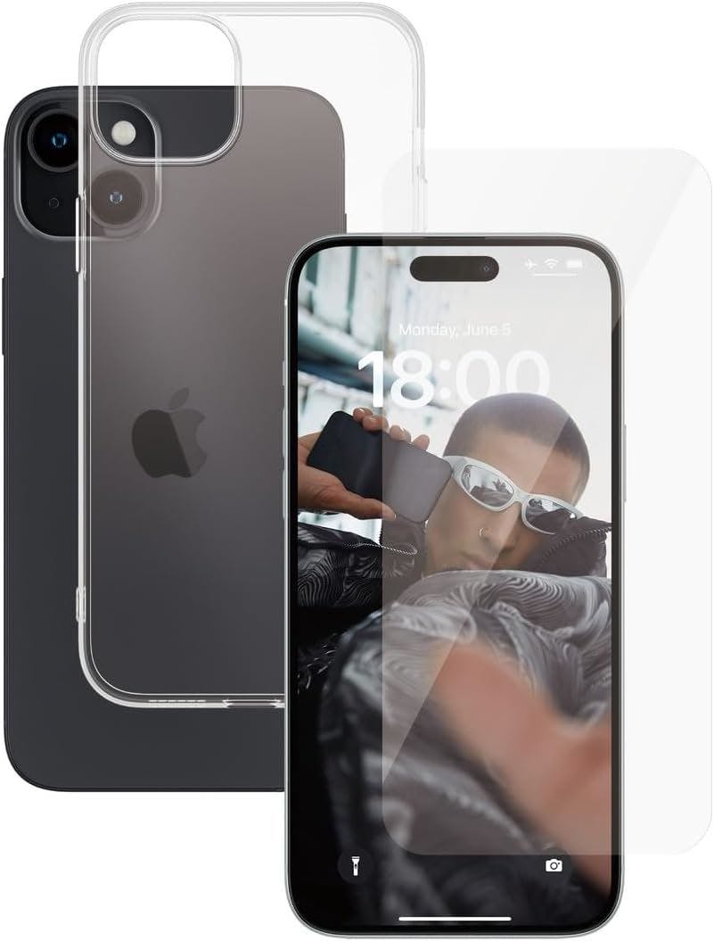 Panzerglass Panzer Glass 2 In 1 Bundle For Iphone 15 Plus 6.7" Clear - Bulksafe95578