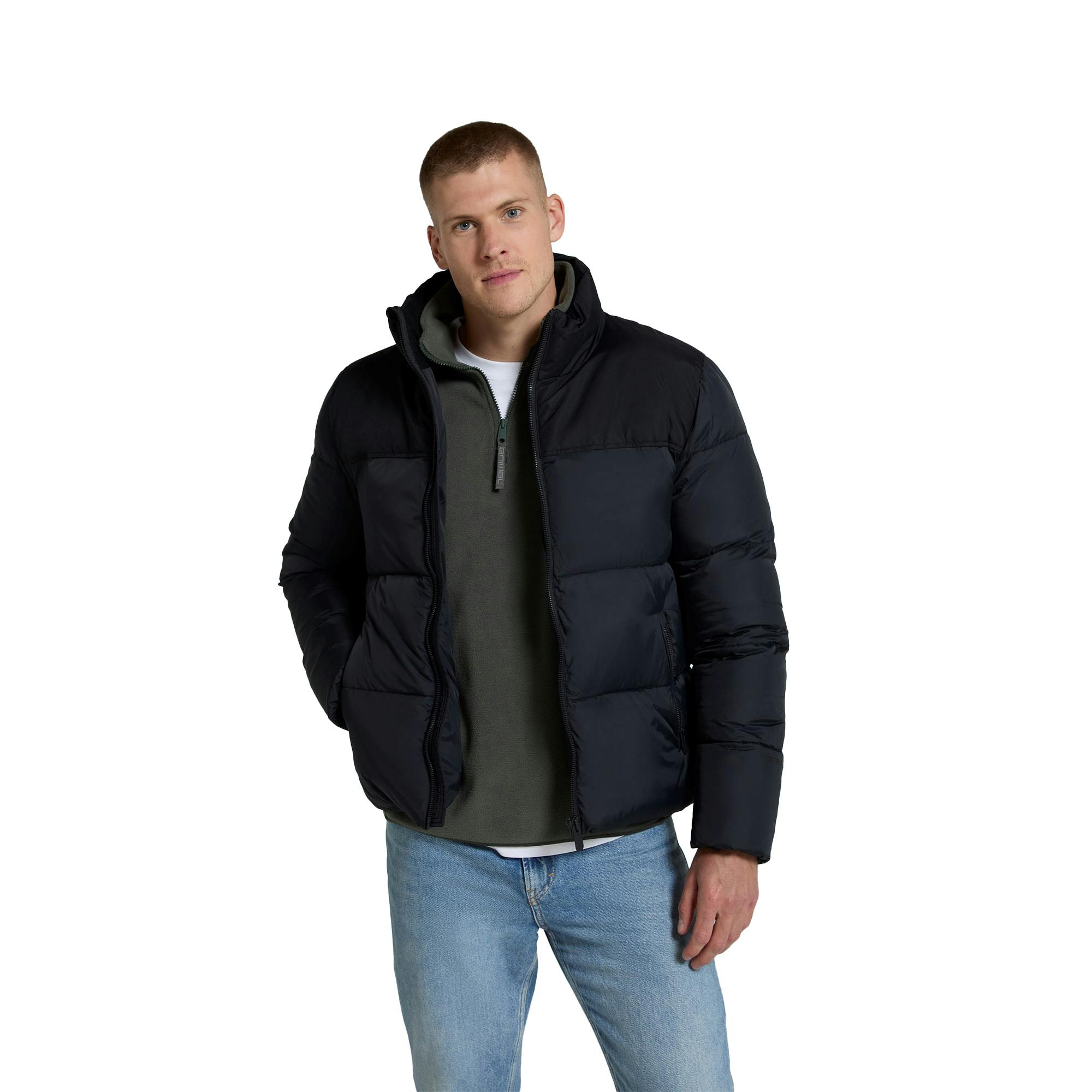 Animal Men's Black Volt Padded Jacket - Jet - Xxl - Jet - 100% Mixed