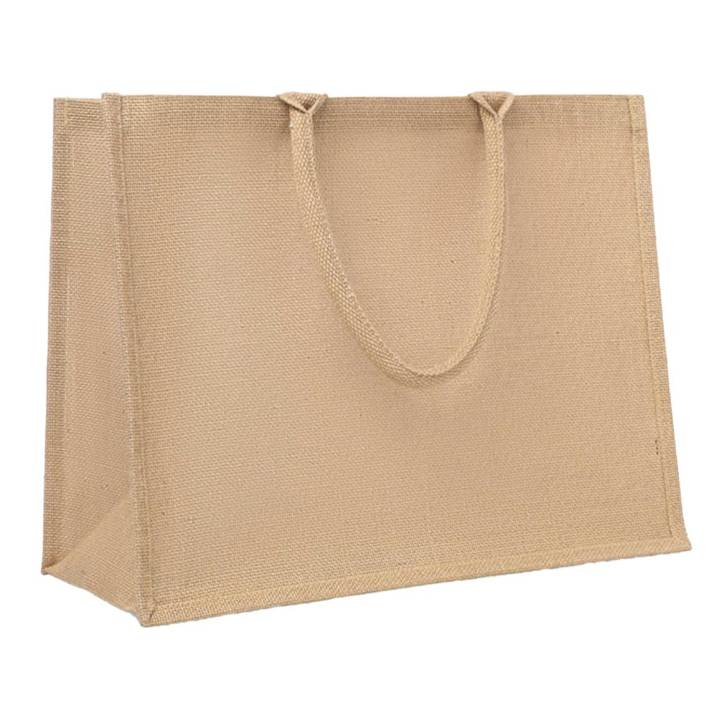 Midocean Beige Brick Lane Jute Shopper Bag - One Size