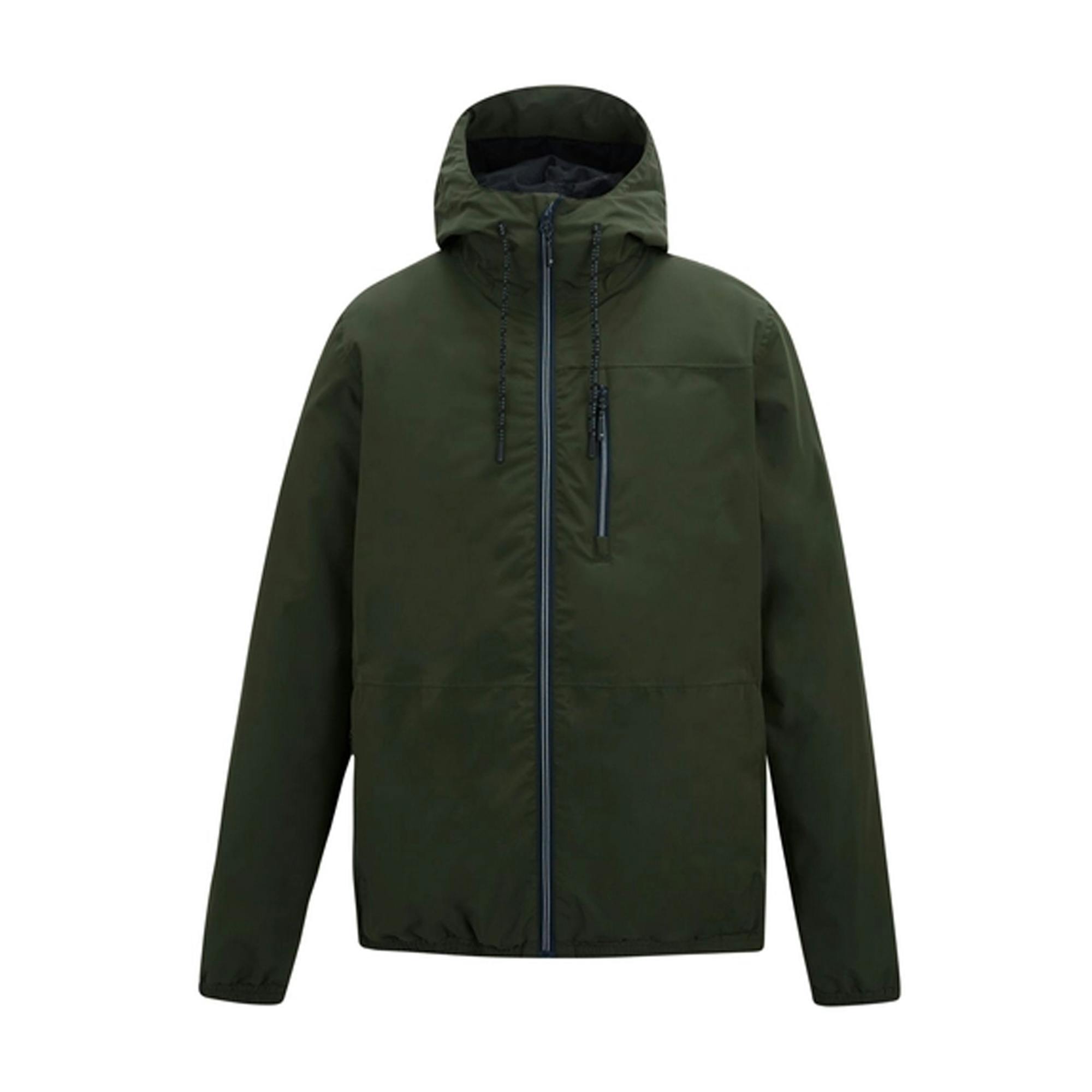 Regatta Men's Dark/Black Shorebay Waterproof Jacket - Khaki/ - 5XL - Khaki/ - 62% Polyester/38% Recycled Polyester