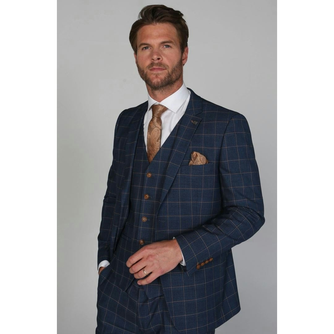 Paul Andrew Men's Blue Hamleys - Blazer - 36