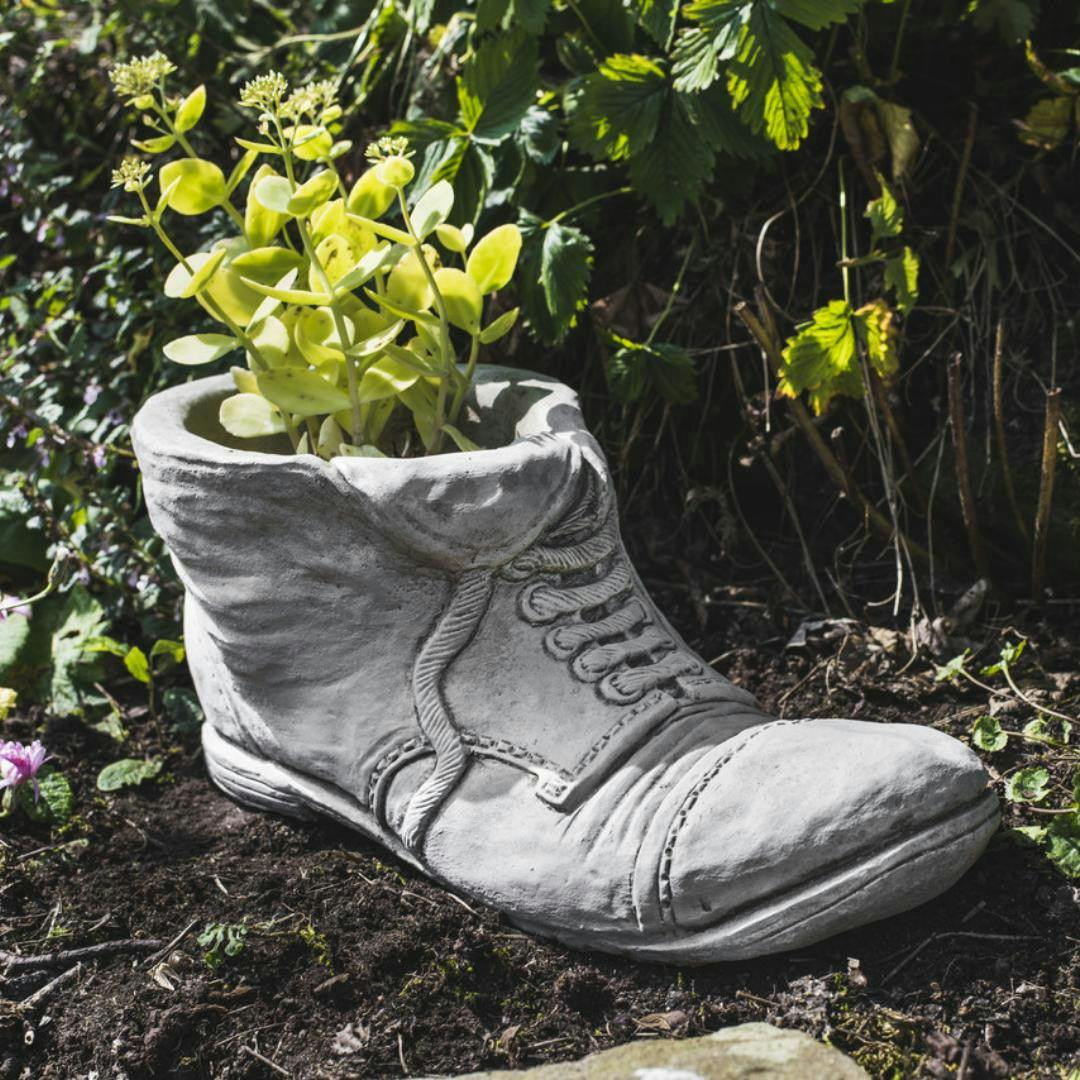 Osn Shoe Pot Outdoor Stone Planter