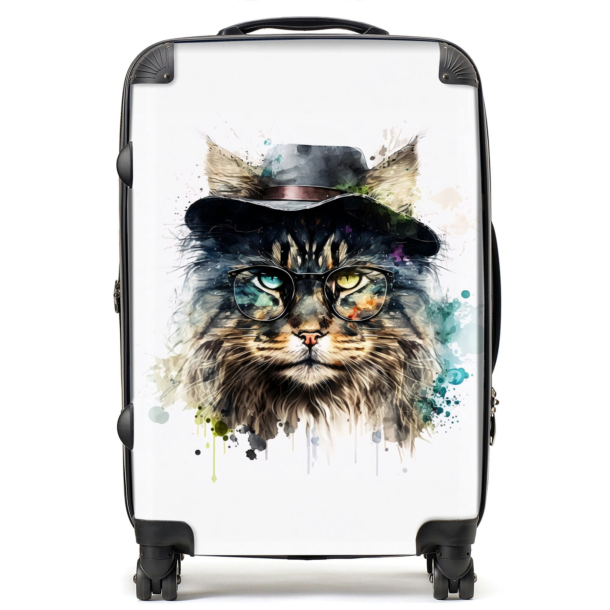 Warren Reed Norwegian Forest Cat Splashart Suitcase - Medium