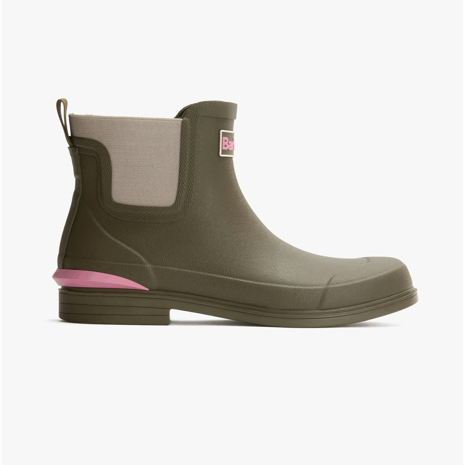 Barbour Women's Green Abbeyfield Wellingtons Olive - Uk 5