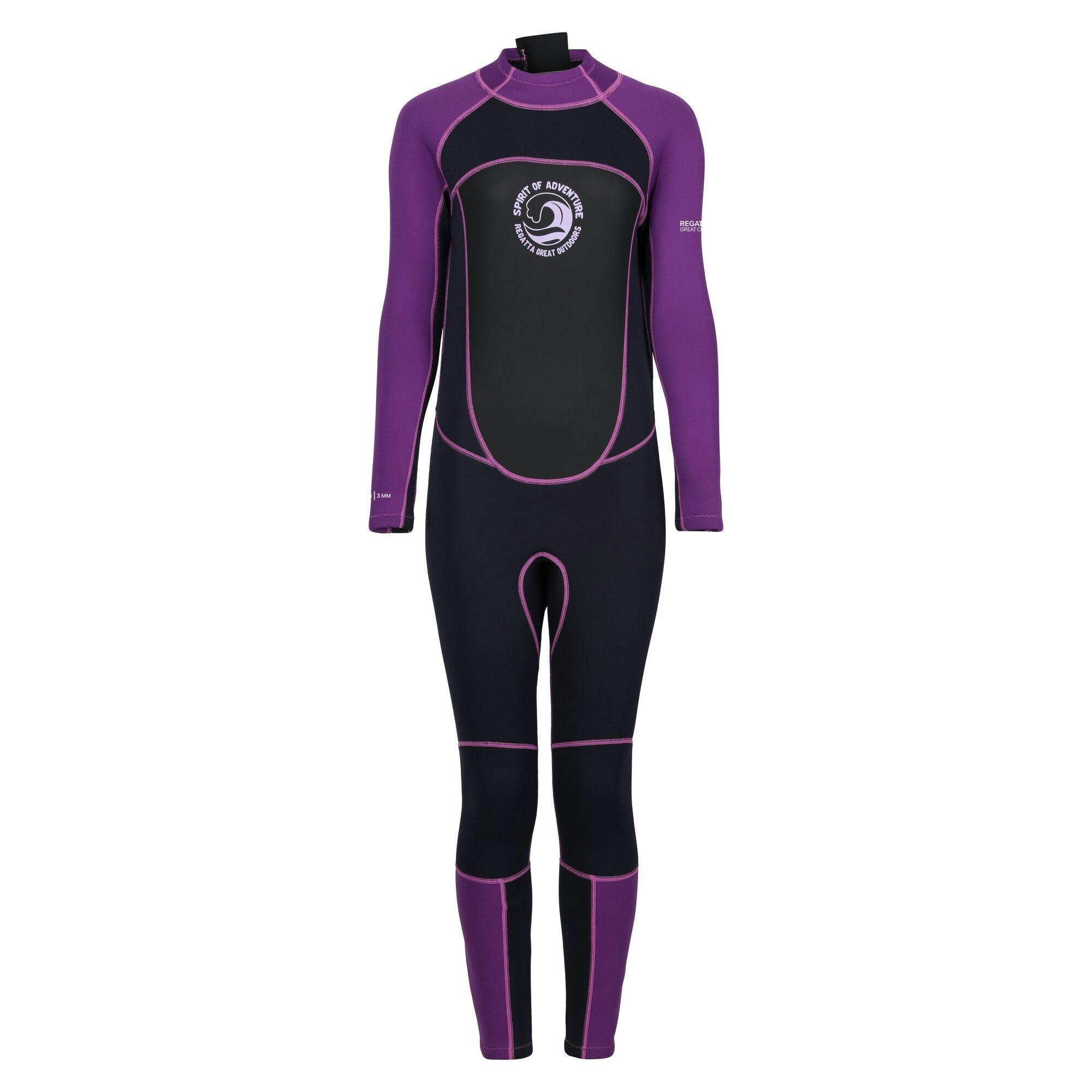 Regatta Women's Full 3Mm Thickness Wetsuit - Navy/Radiant Orchid - 6 Uk - 8 Uk - Navy/Radiant Orchid