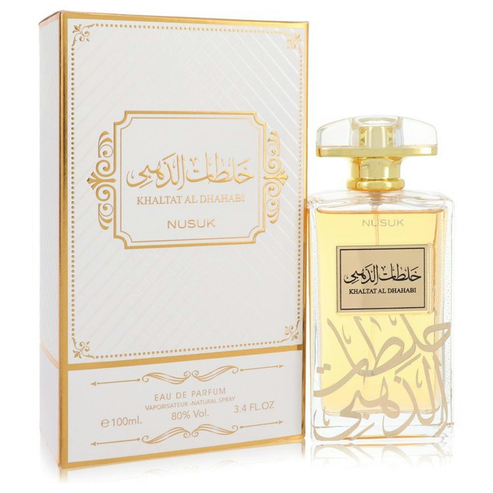 Nusuk Unisex Gold/White Khalt Al Dhahabi Eau De Parfum 100 Ml - 100 Ml