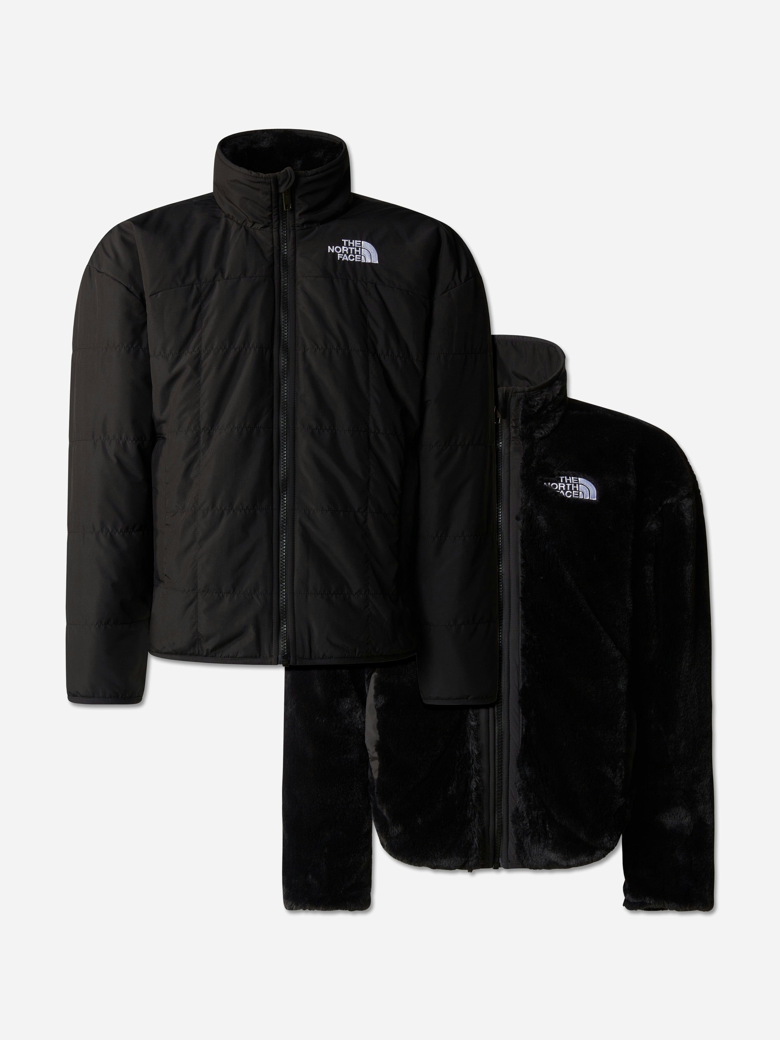 The North Face Girls Black Reversible Shasta Jacket In - Xs (6 Yrs)