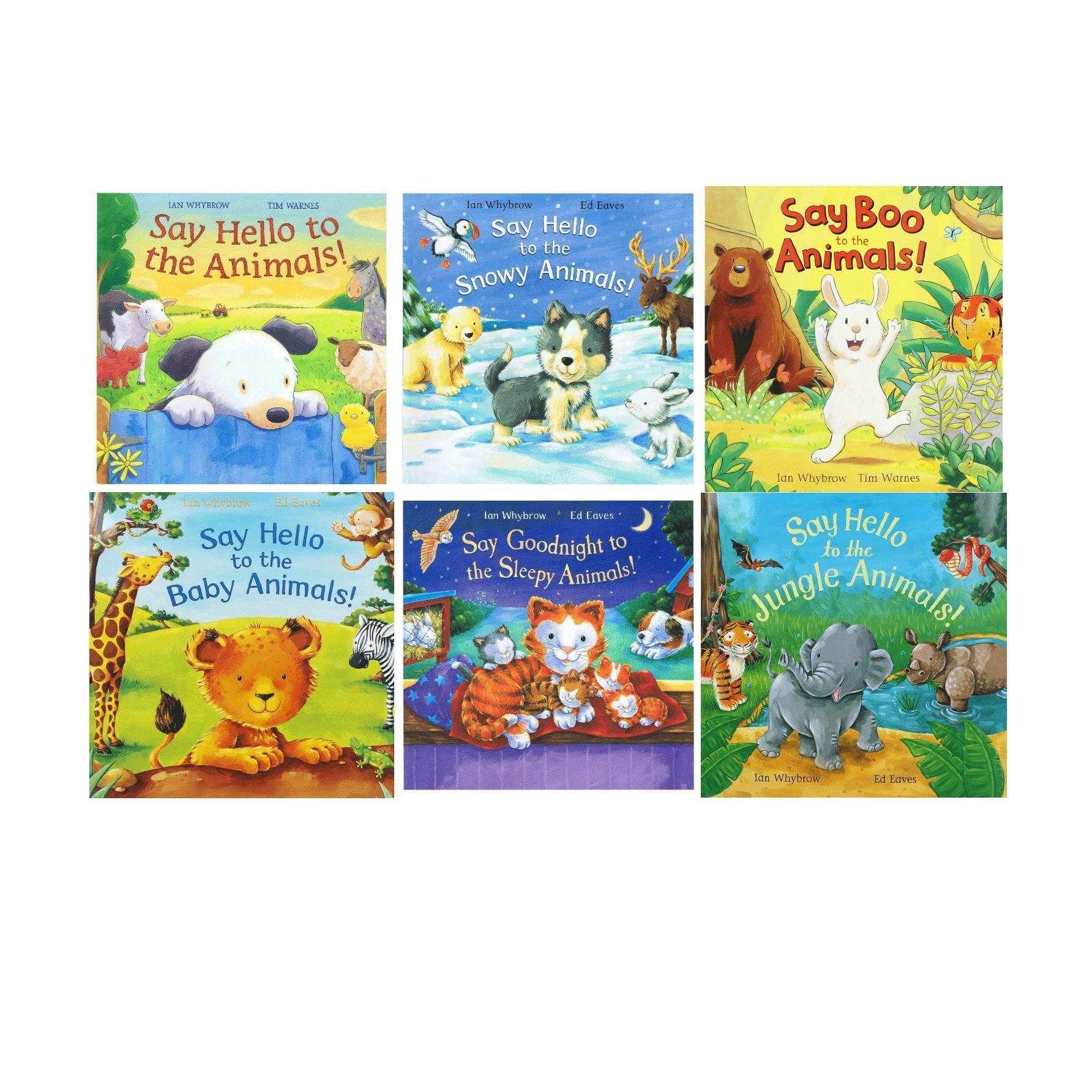 Say Hello to the Animals 6 Books Bundle Collection By Ian Whybrow Paperback NEW - Image 5