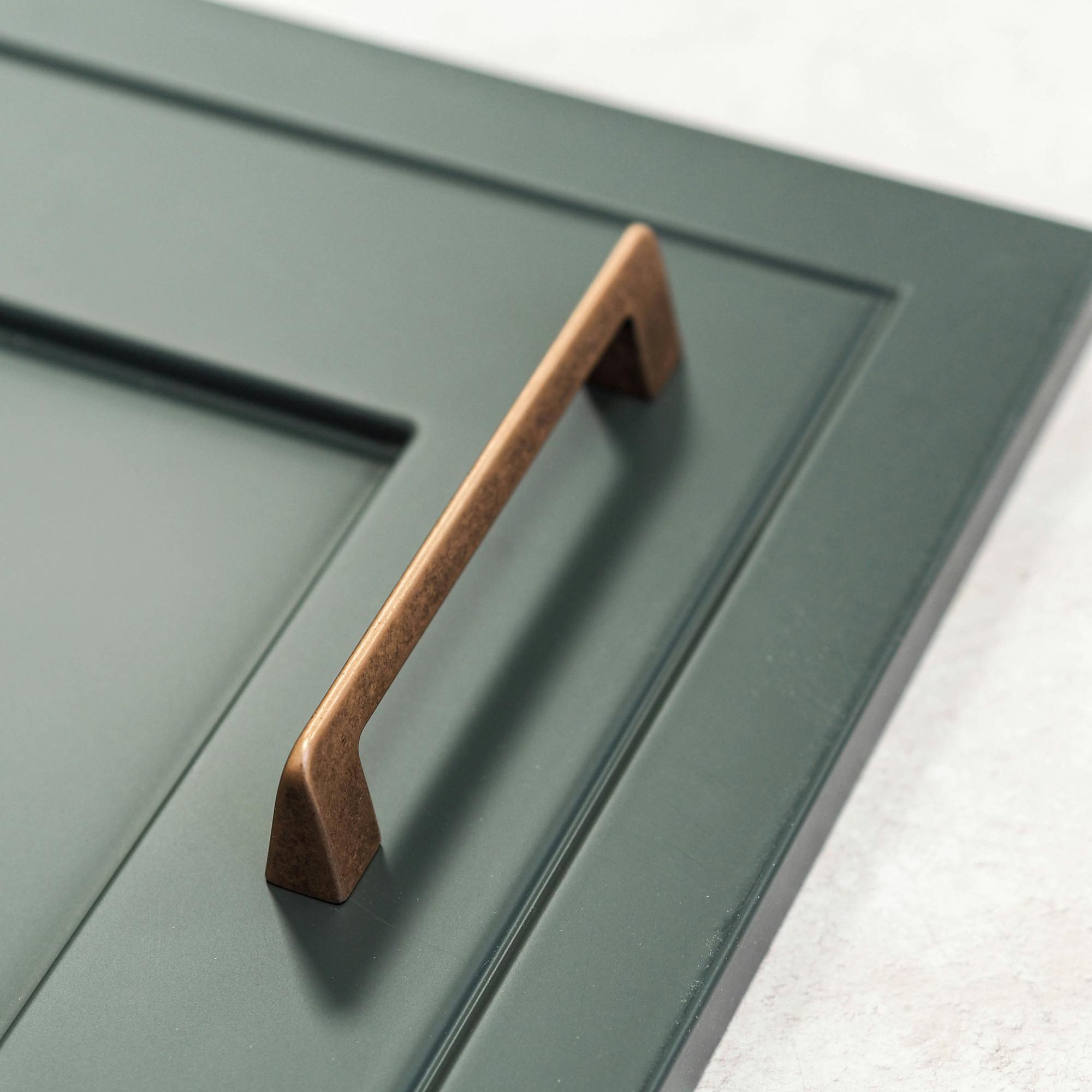 Handle & Home Orange Antique Copper D Handles - 128Mm Handle