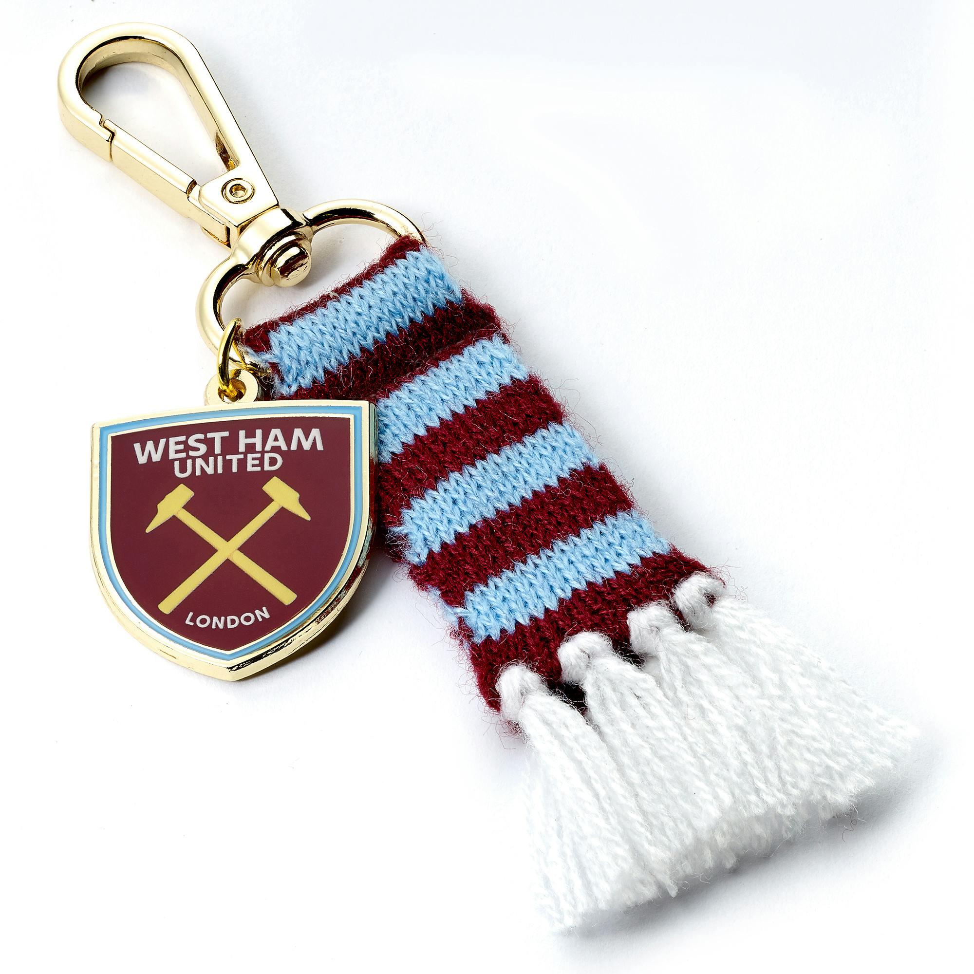 The Carat Shop Blue West Ham Crest And Scarf Back Pack Hanger