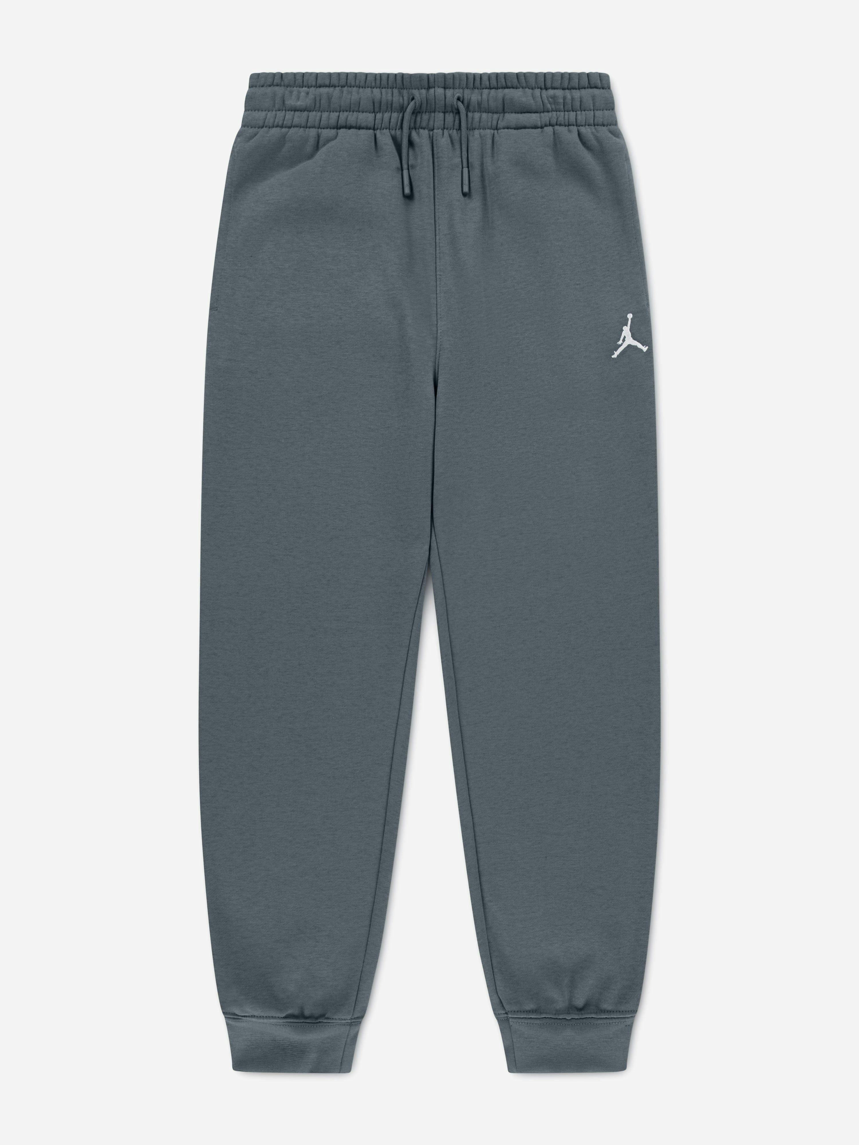 Jordan Boys Grey Mj Brooklyn Fleece Joggers In - 13 - 15 Yrs