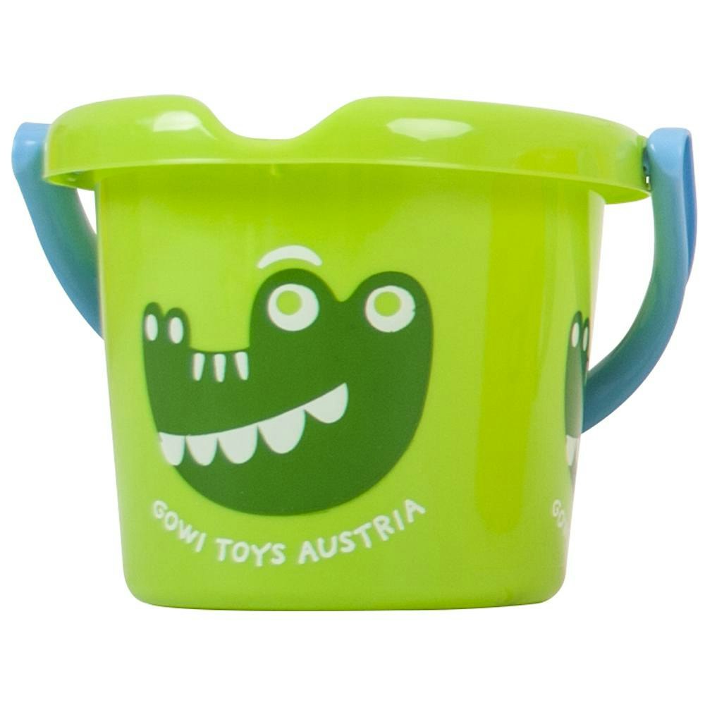 Gowi Toys Green/White Zoo Animal Bucket (Crocodile)