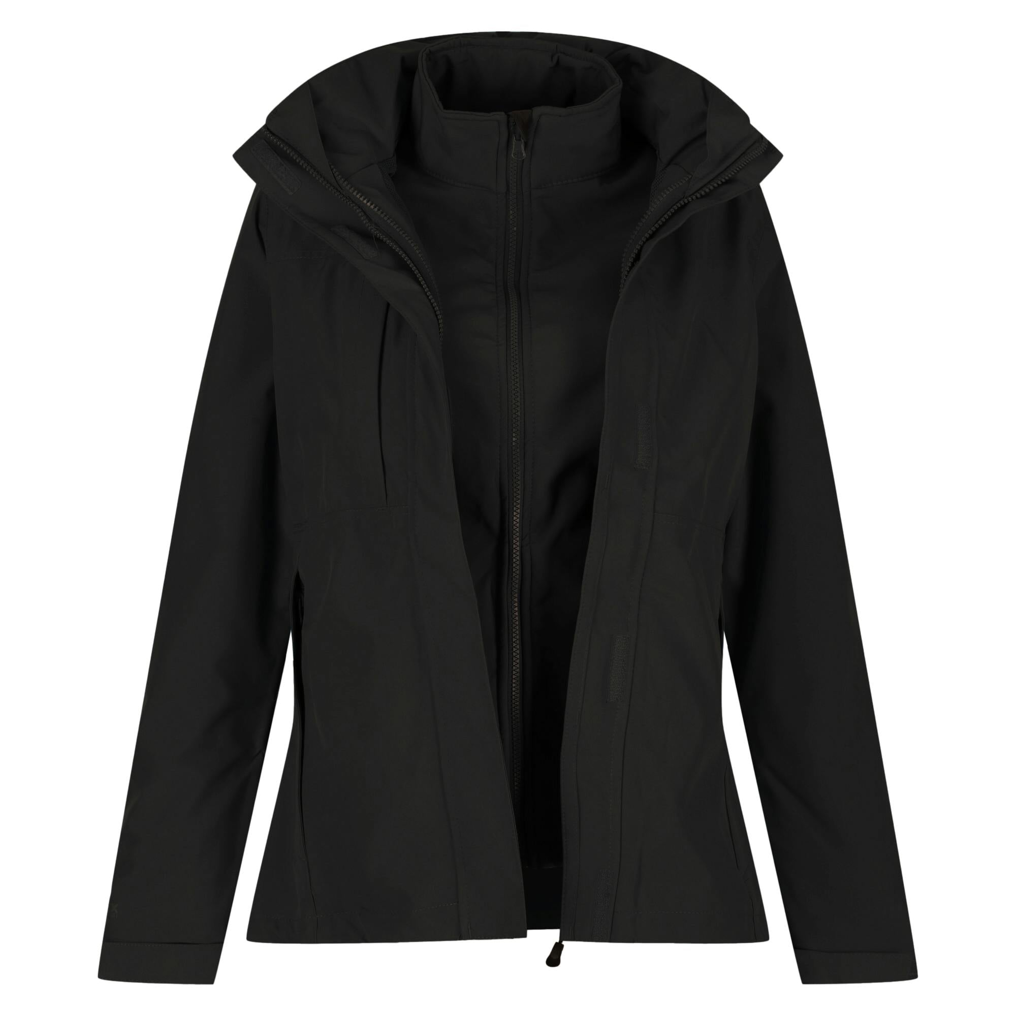 Regatta Women's Black Professional Kingsley 3-In-1 Waterproof Jacket - 16 - 100% Polyester