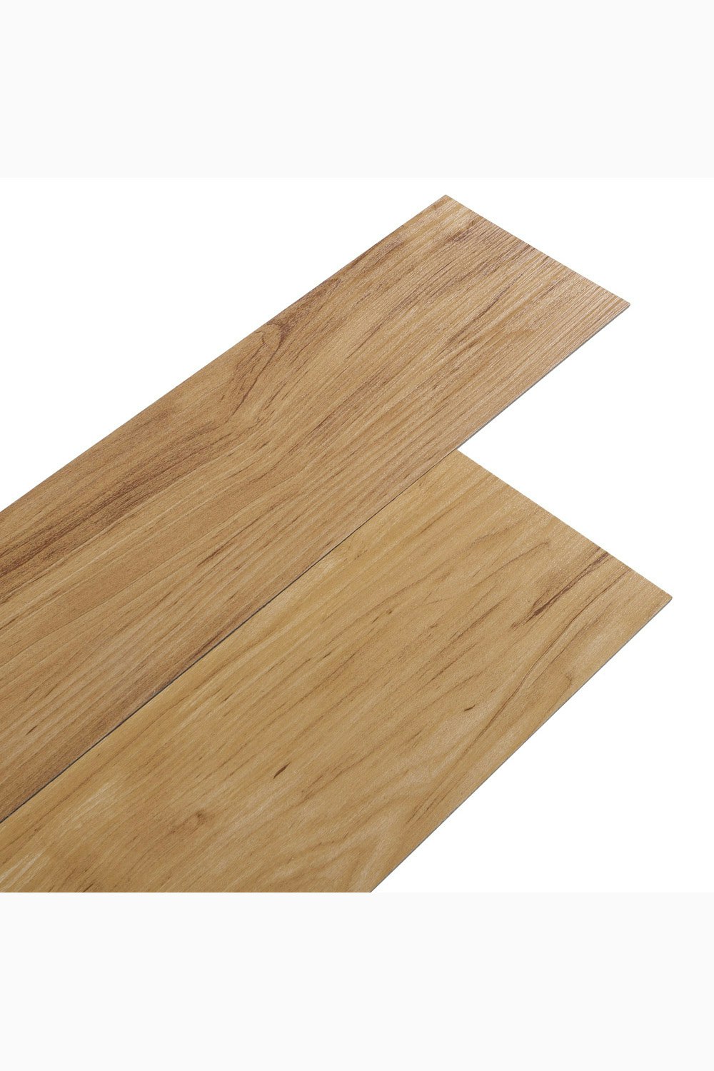 Rackhams Brown 36Pcs Pvc Wooden Self-Adhesive Laminate Flooring Planks