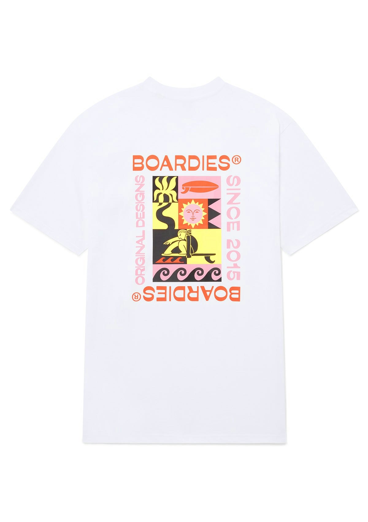 Boardies White Watergate T-Shirt - Xs