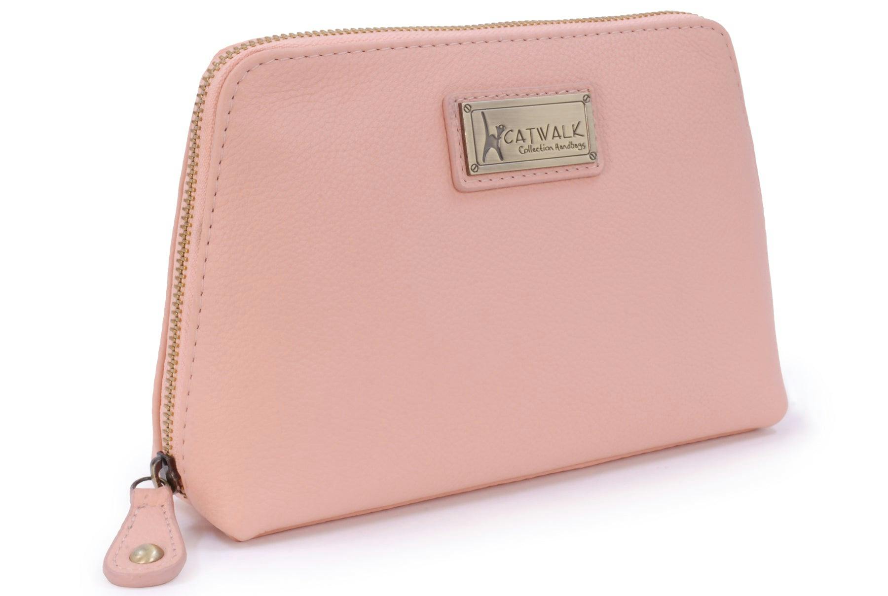 Catwalk Collection Handbags Pink Emma - Makeup Bag